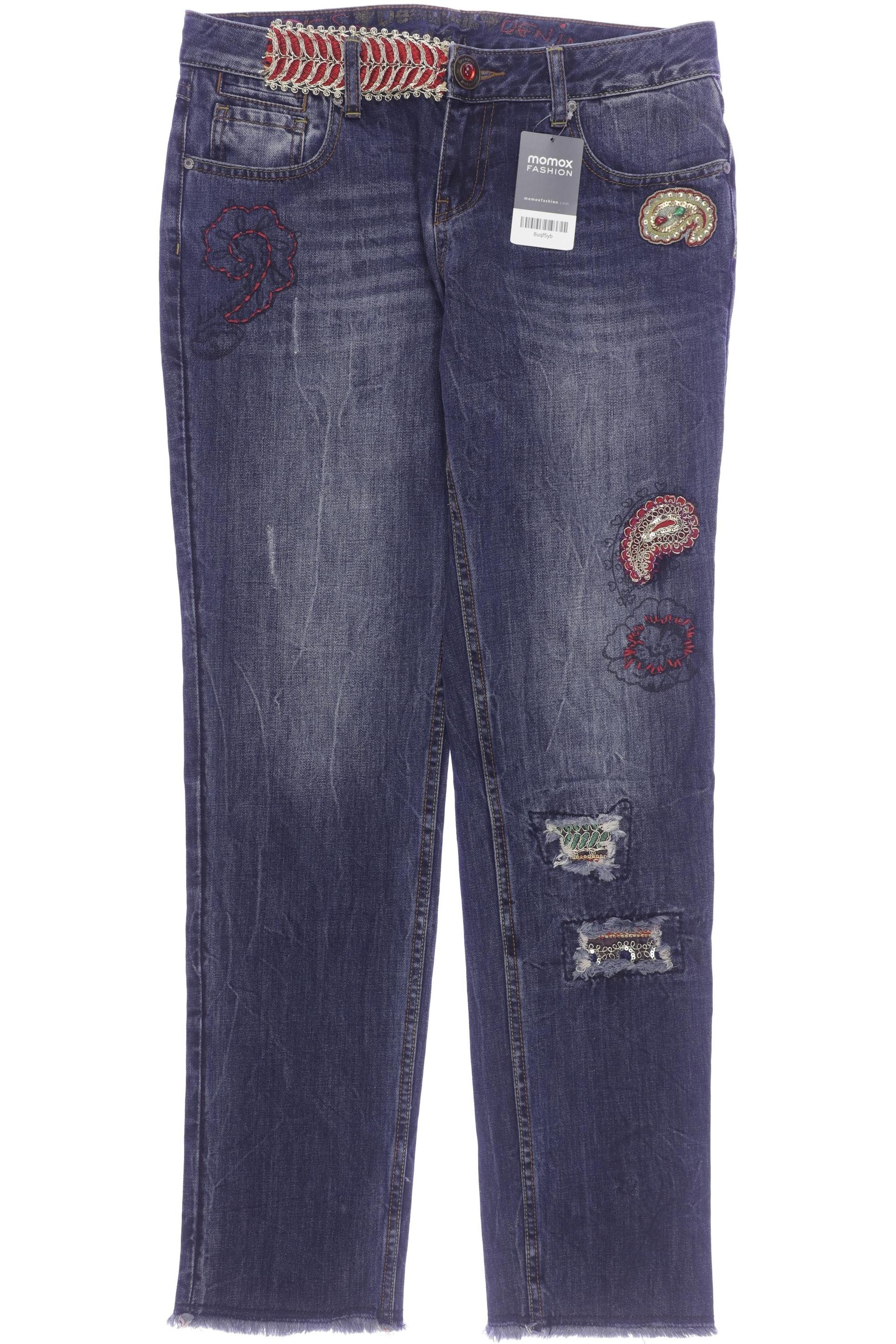 

Desigual Damen Jeans, marineblau, Gr. 32