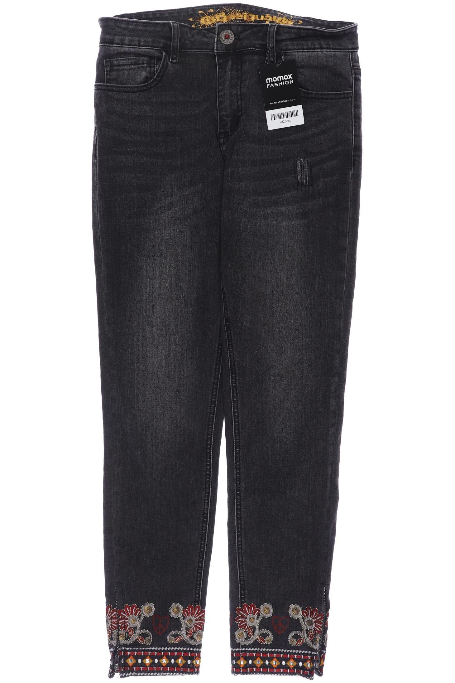 

Desigual Damen Jeans, grau, Gr. 28