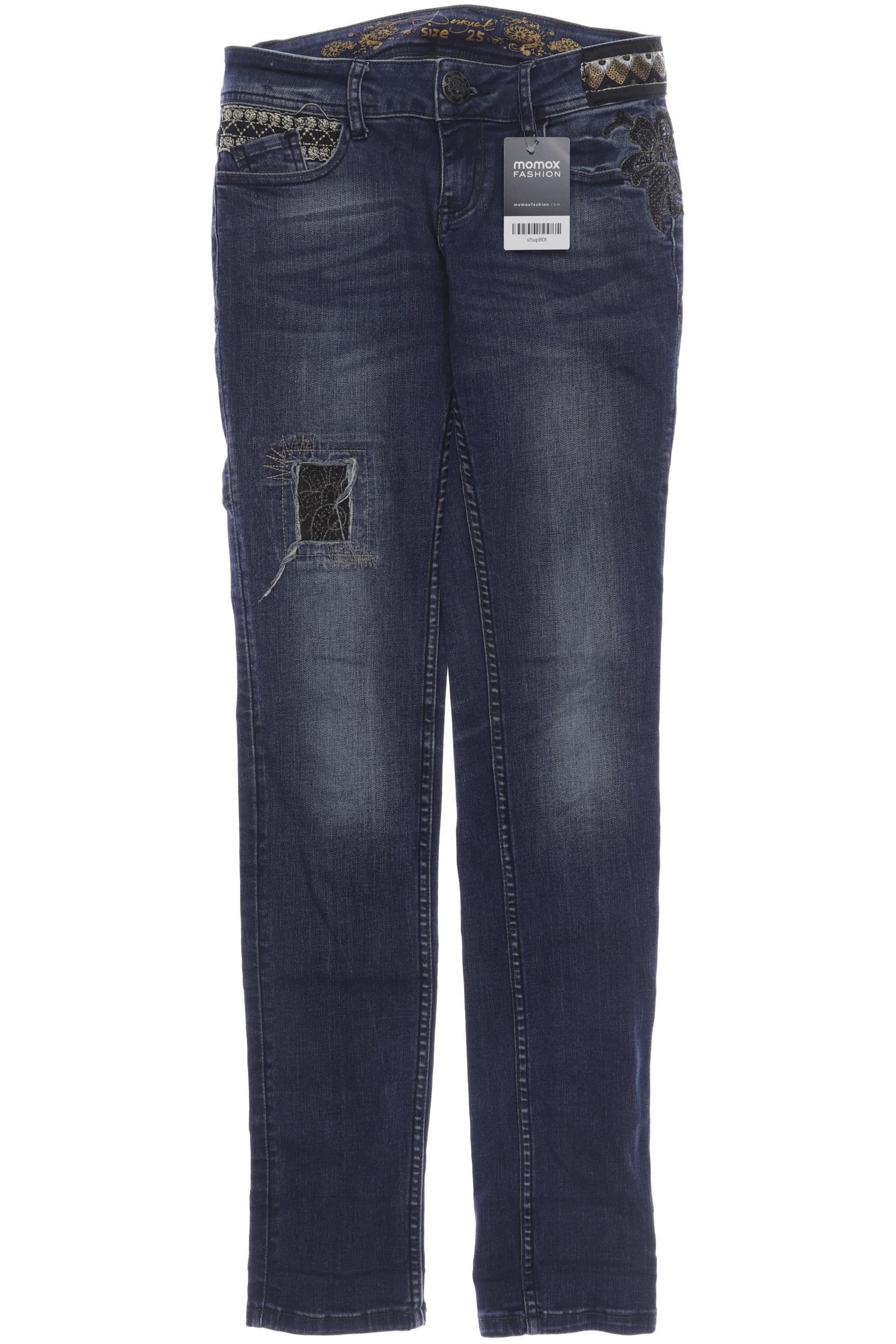 

Desigual Damen Jeans, blau