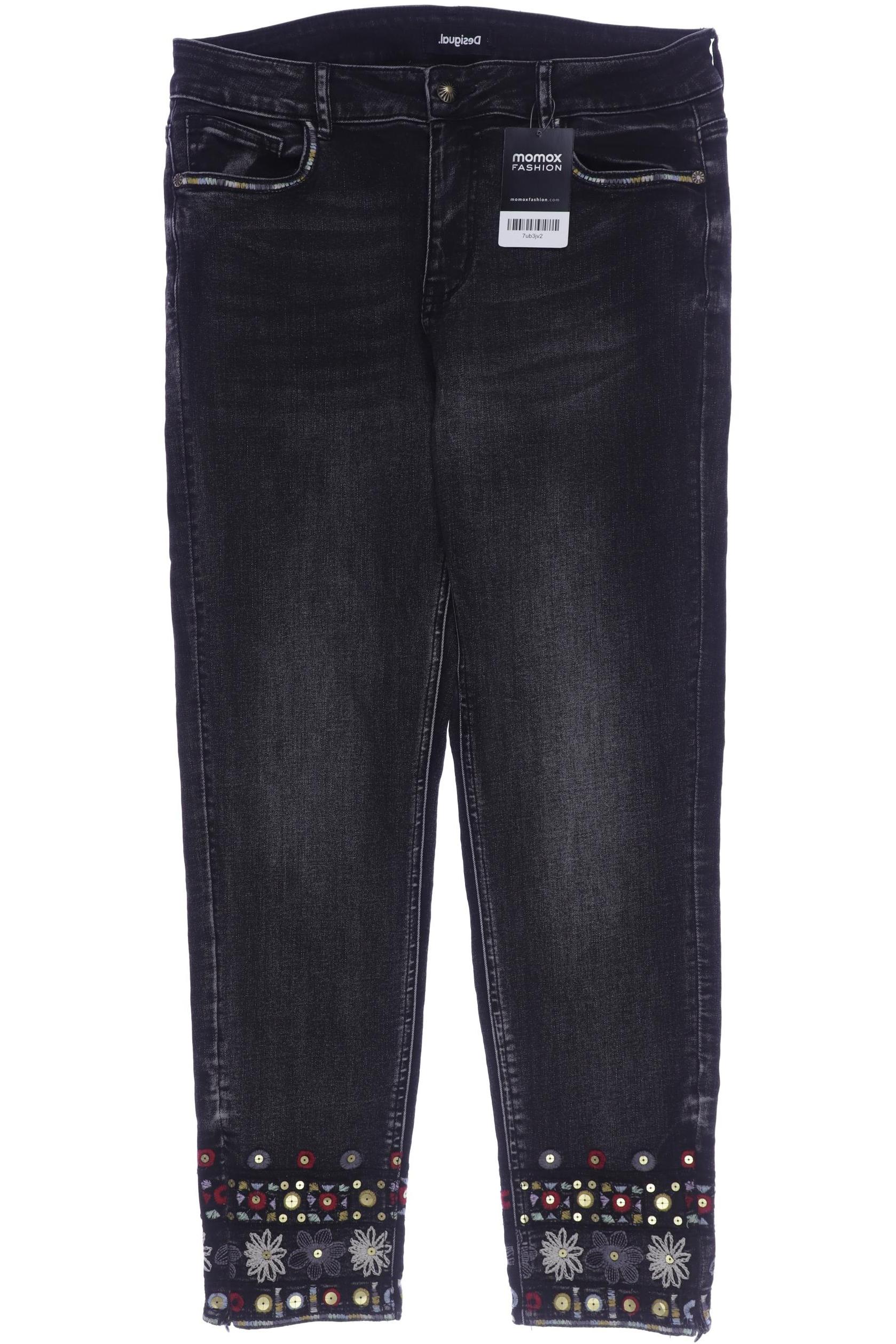 

Desigual Damen Jeans, grau, Gr. 42