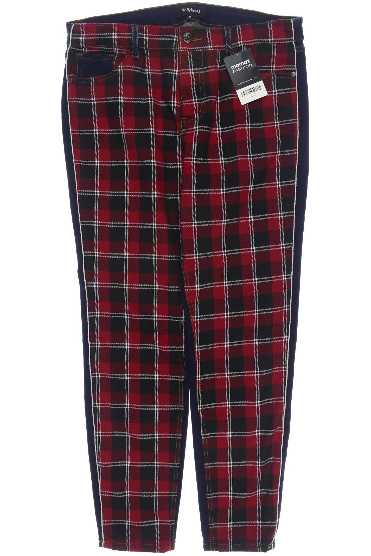 

Desigual Damen Jeans, rot, Gr. 34