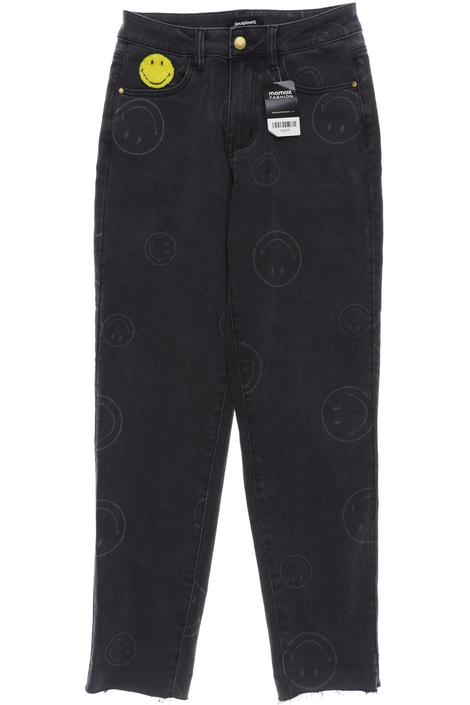 

Desigual Damen Jeans, grau, Gr. 36