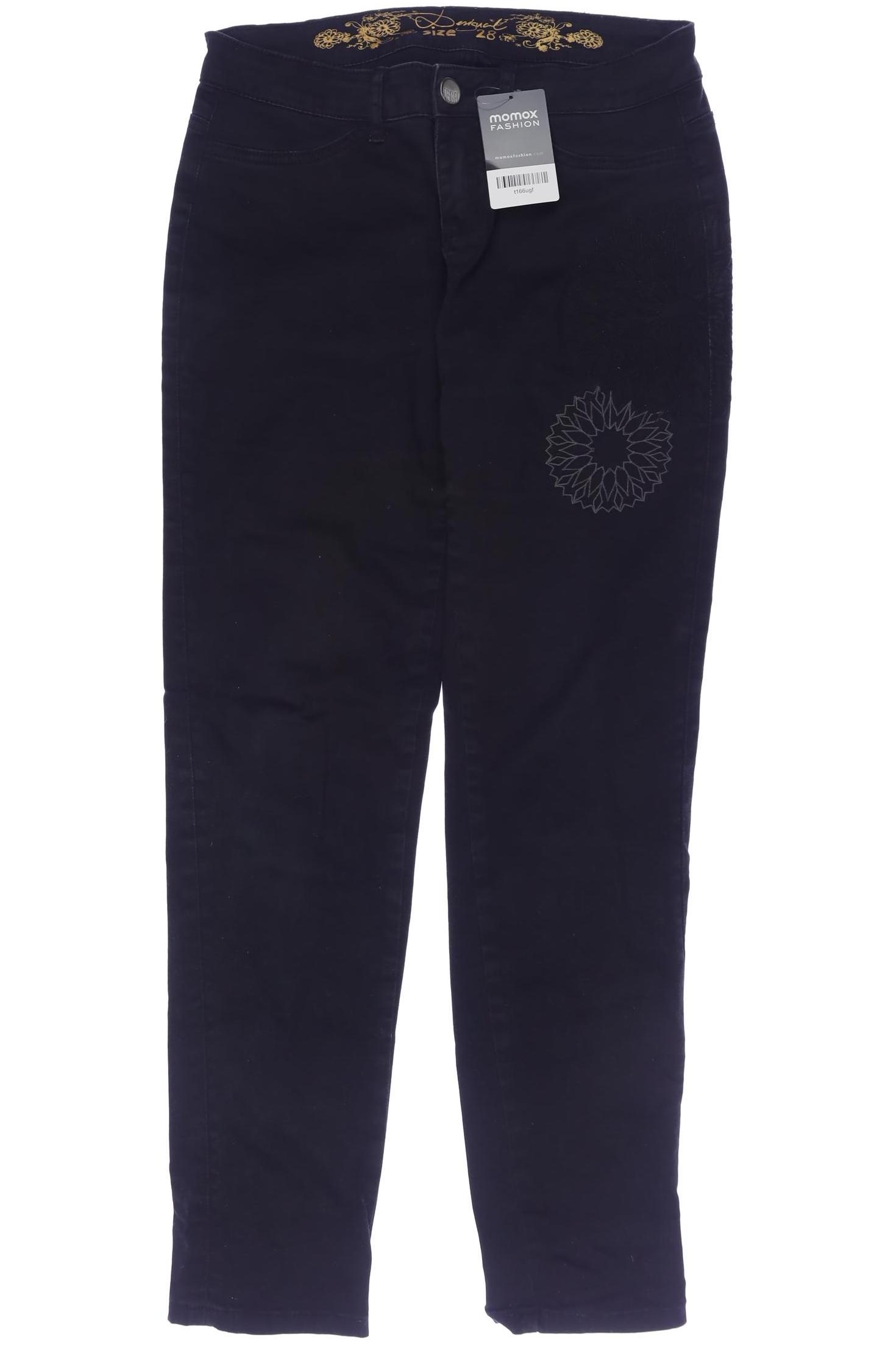 

Desigual Damen Jeans, schwarz, Gr. 28