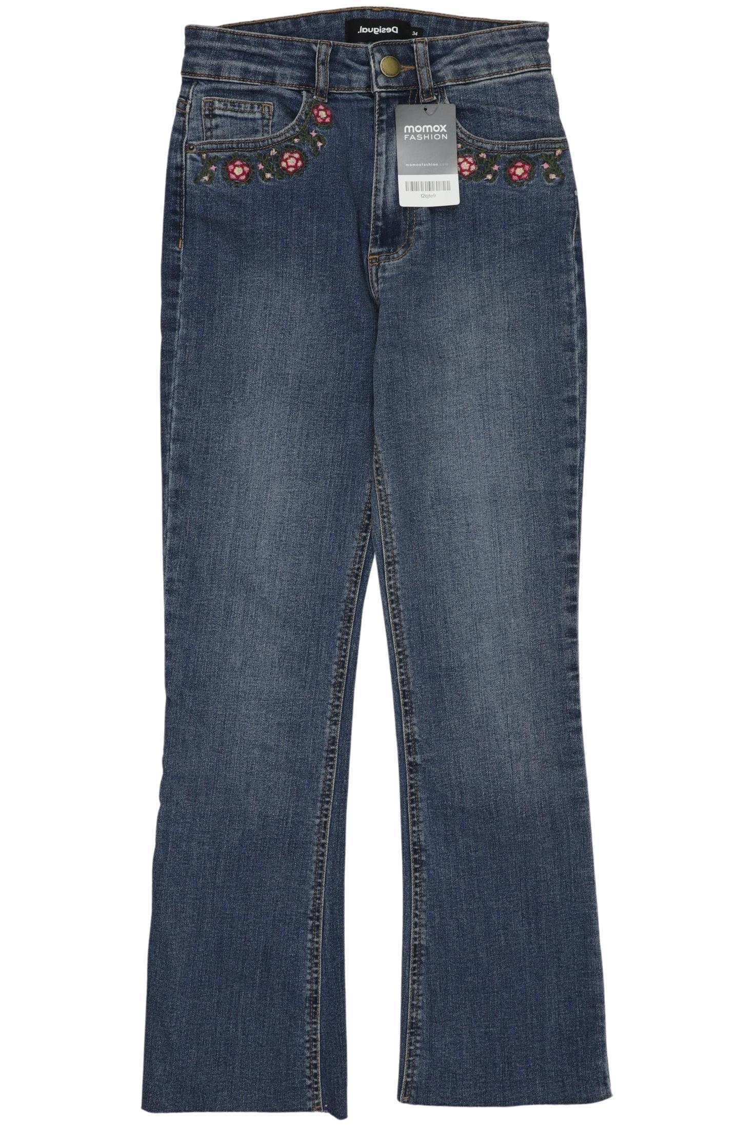 

Desigual Damen Jeans, blau, Gr. 34