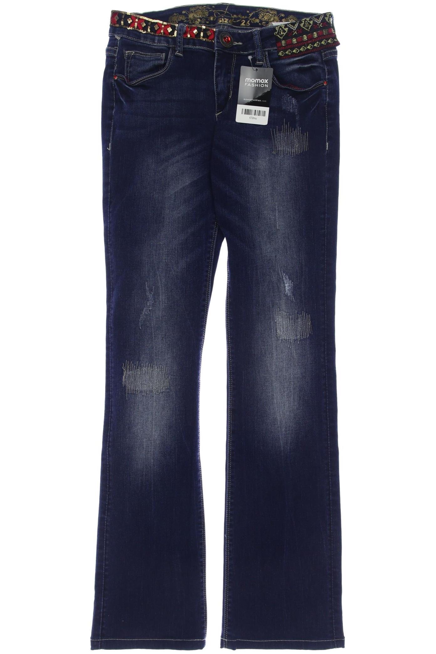 

Desigual Damen Jeans, marineblau, Gr. 26
