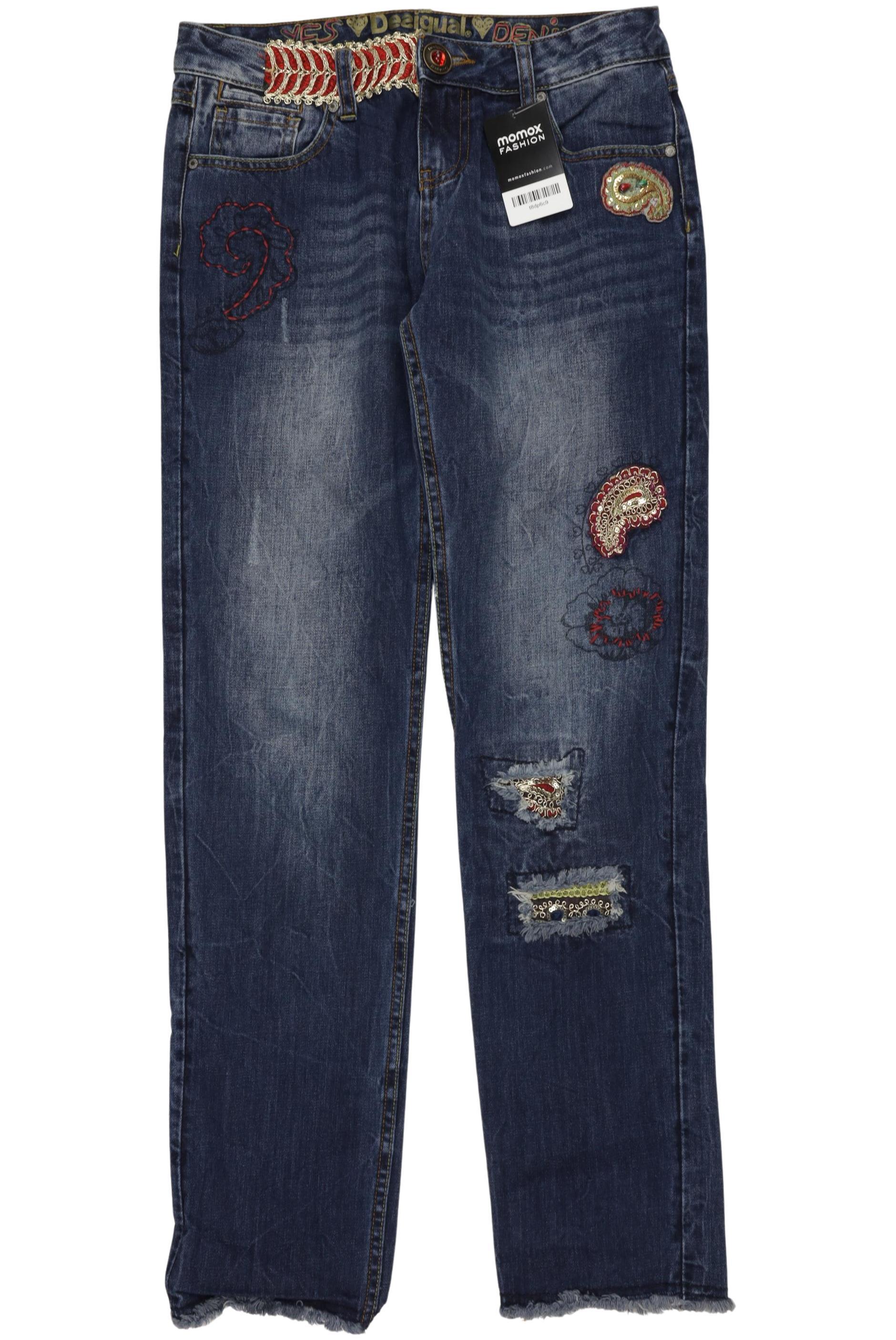 

Desigual Damen Jeans, marineblau, Gr. 28