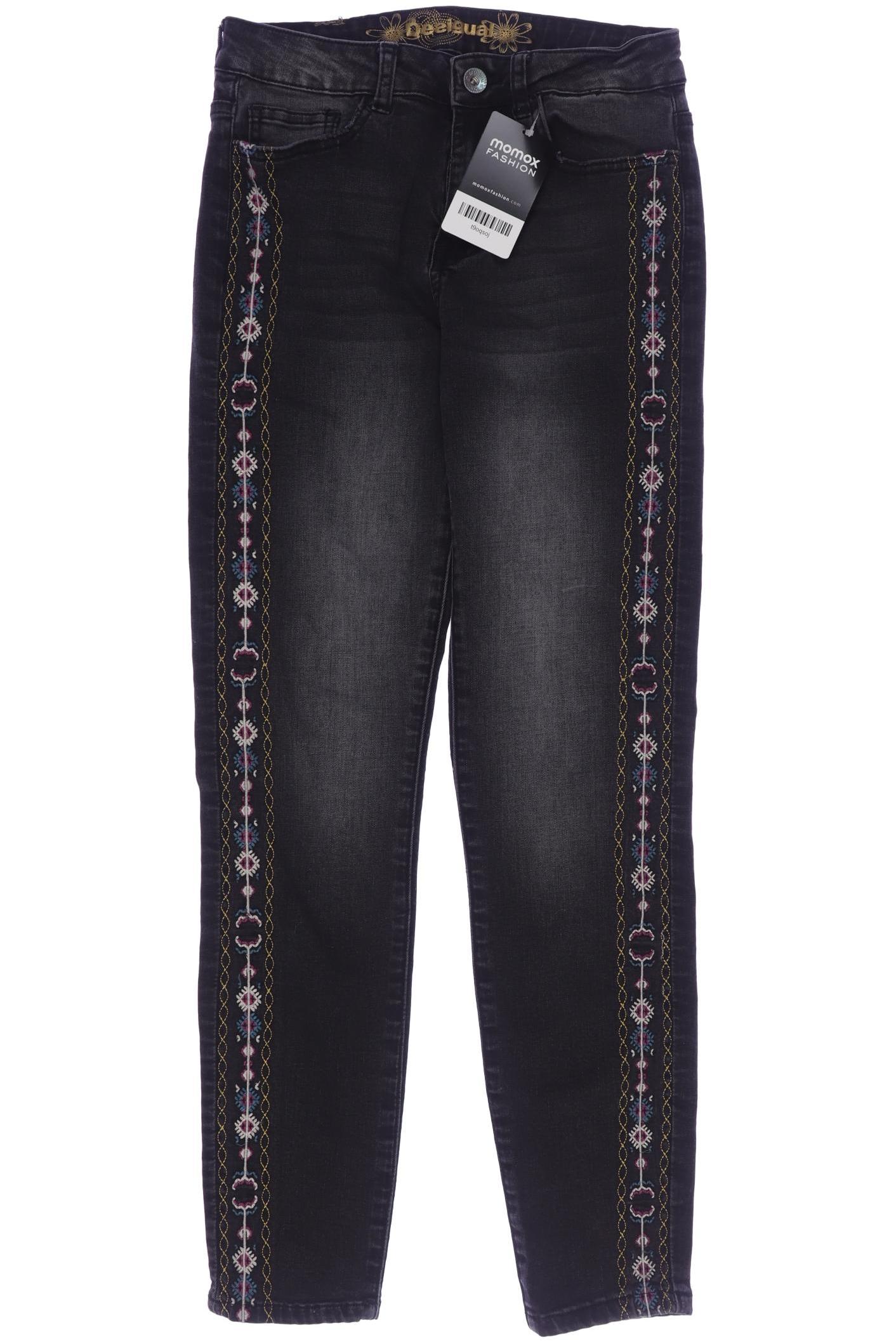 

Desigual Damen Jeans, schwarz, Gr. 24