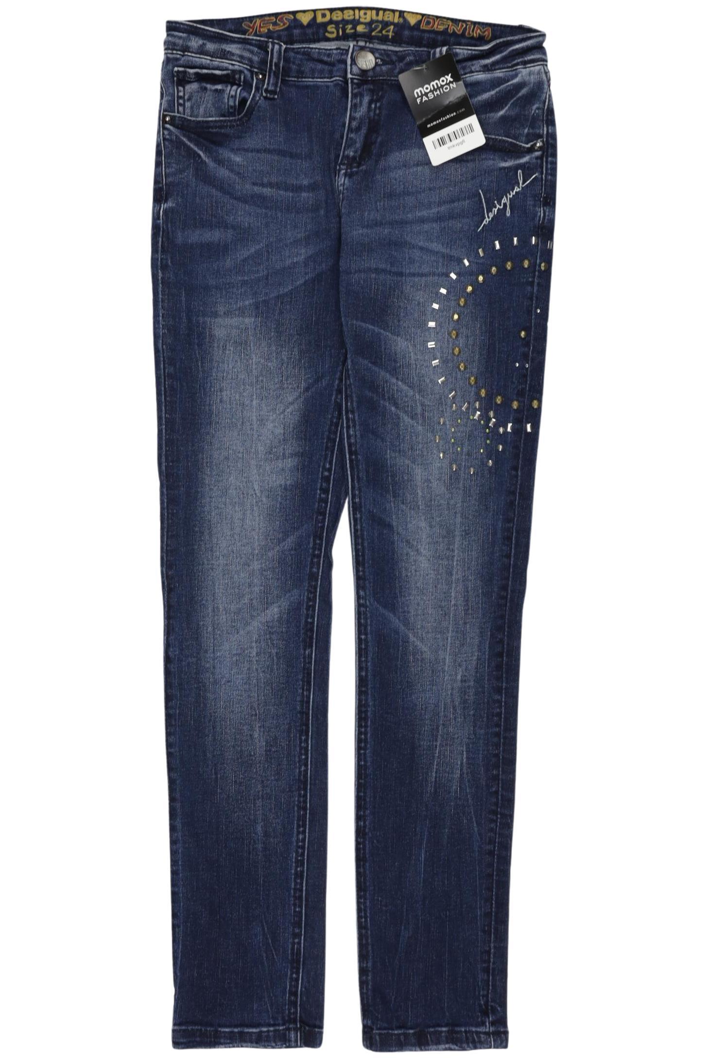 

Desigual Damen Jeans, blau, Gr. 24