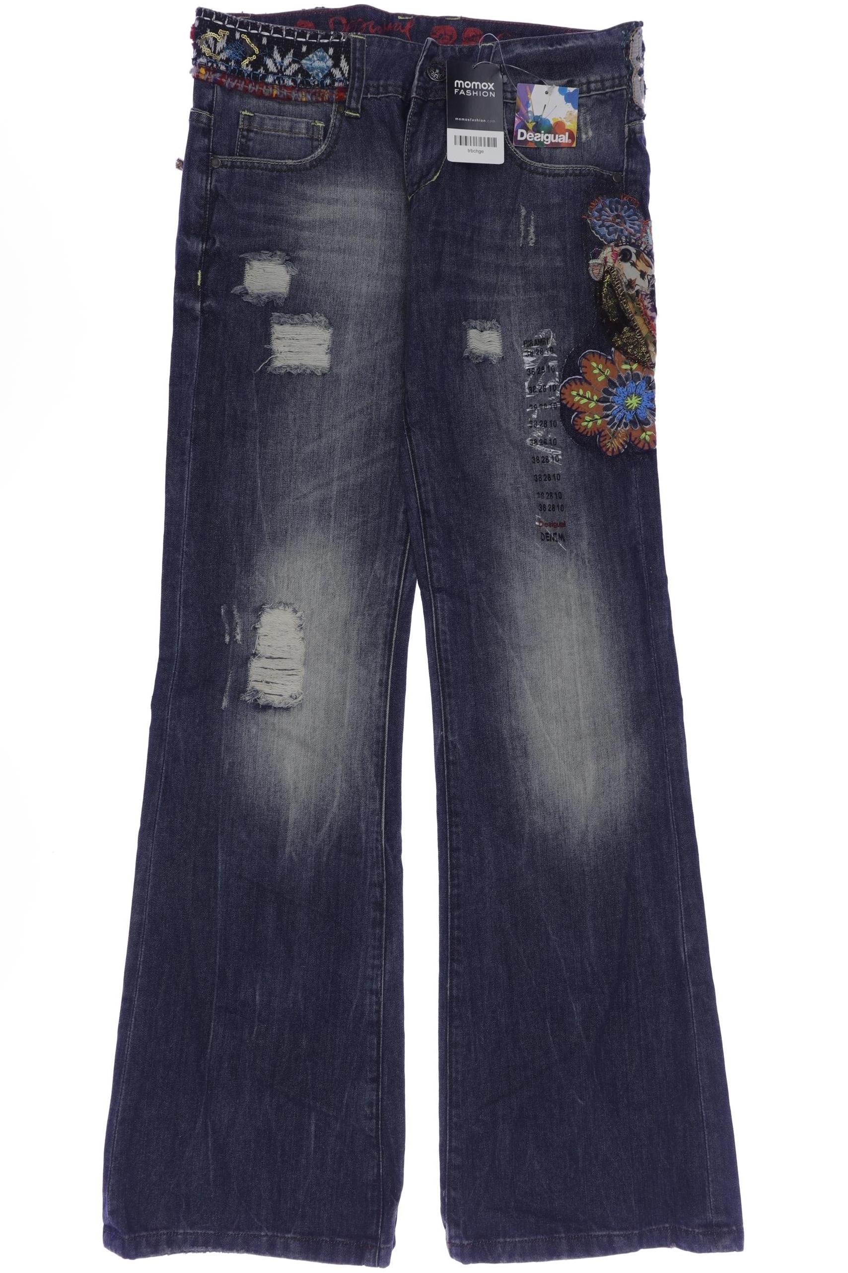 

Desigual Damen Jeans, blau, Gr. 28