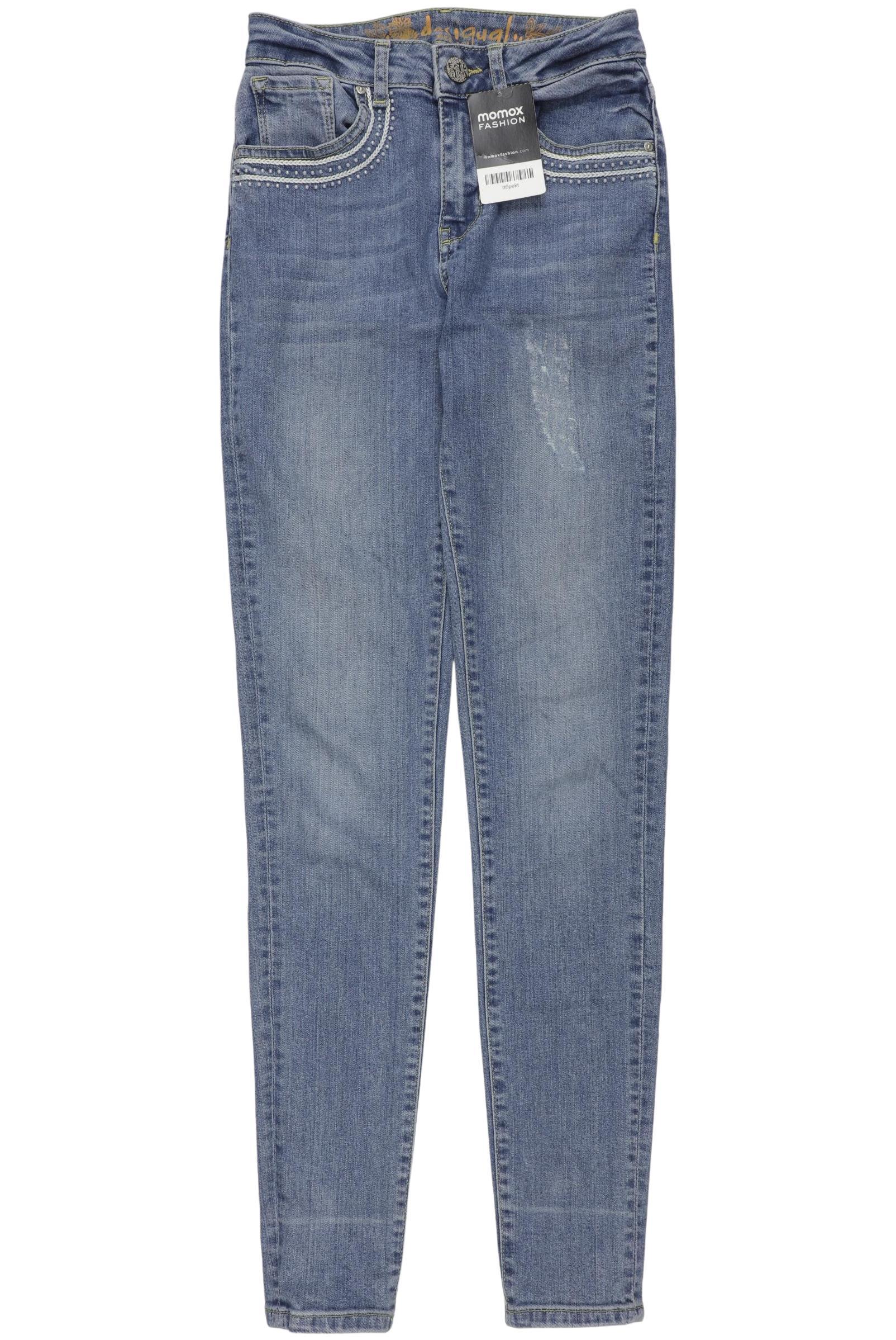 

Desigual Damen Jeans, blau, Gr. 25