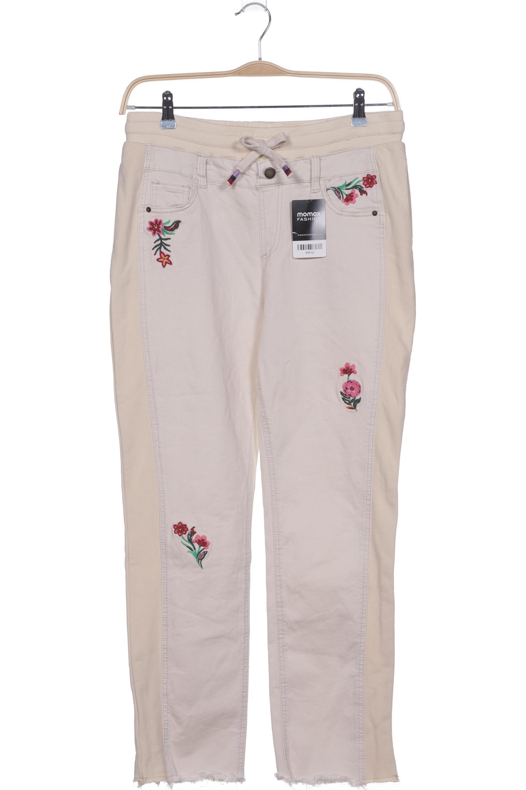 

Desigual Damen Jeans, cremeweiß, Gr. 0