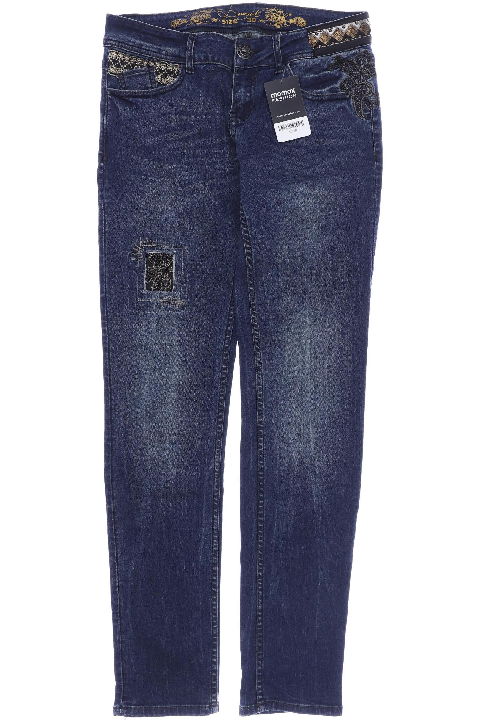 

Desigual Damen Jeans, marineblau