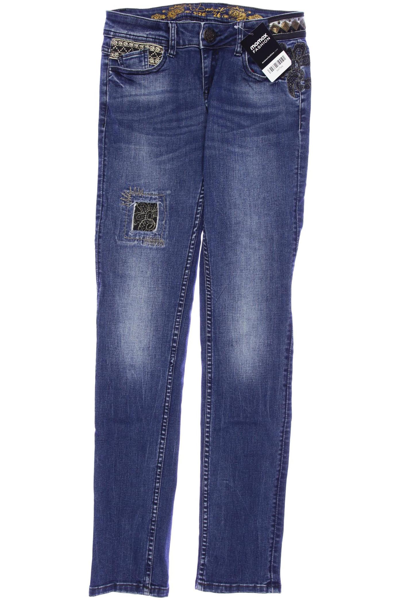 

Desigual Damen Jeans, blau, Gr. 26