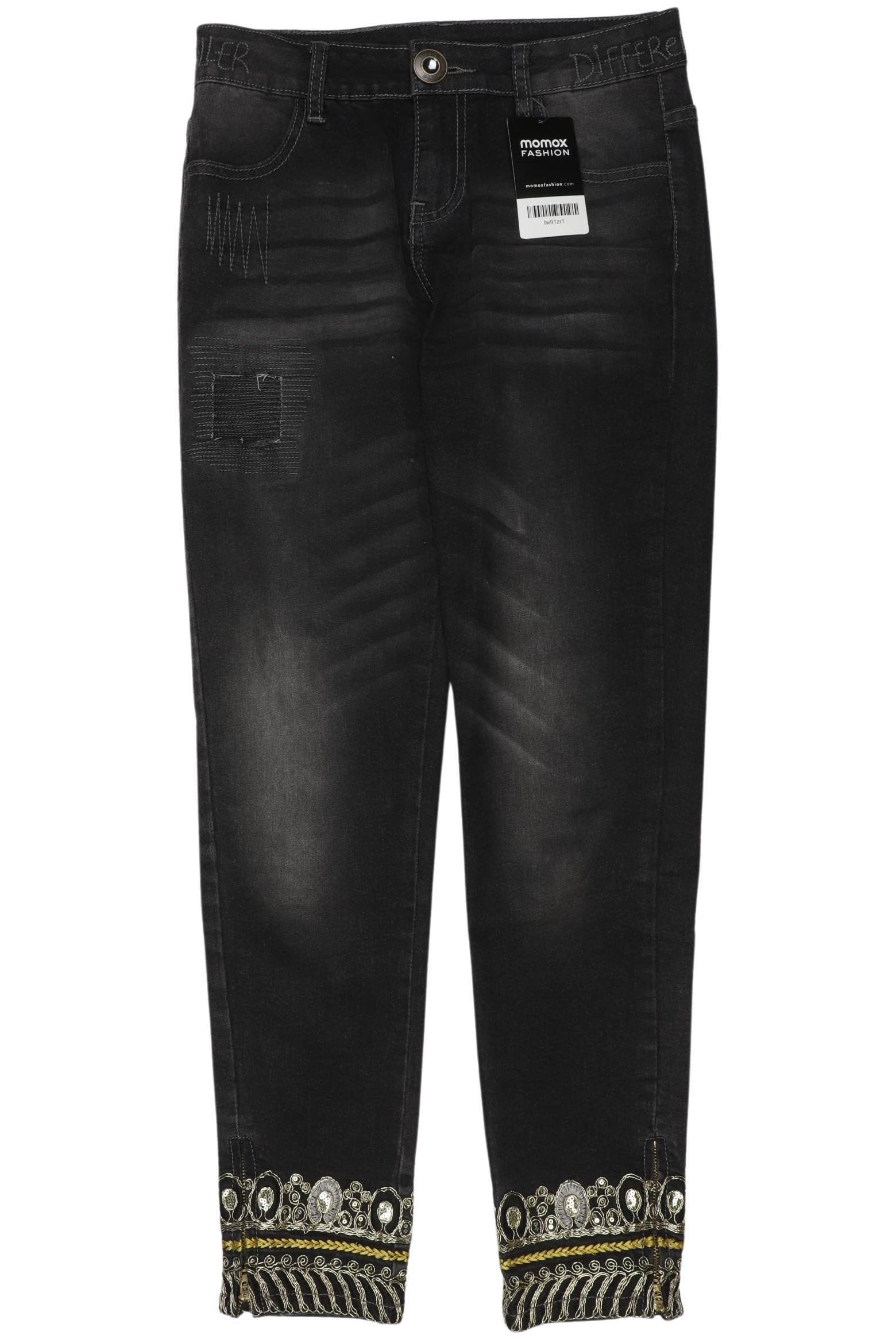

Desigual Damen Jeans, schwarz, Gr. 26