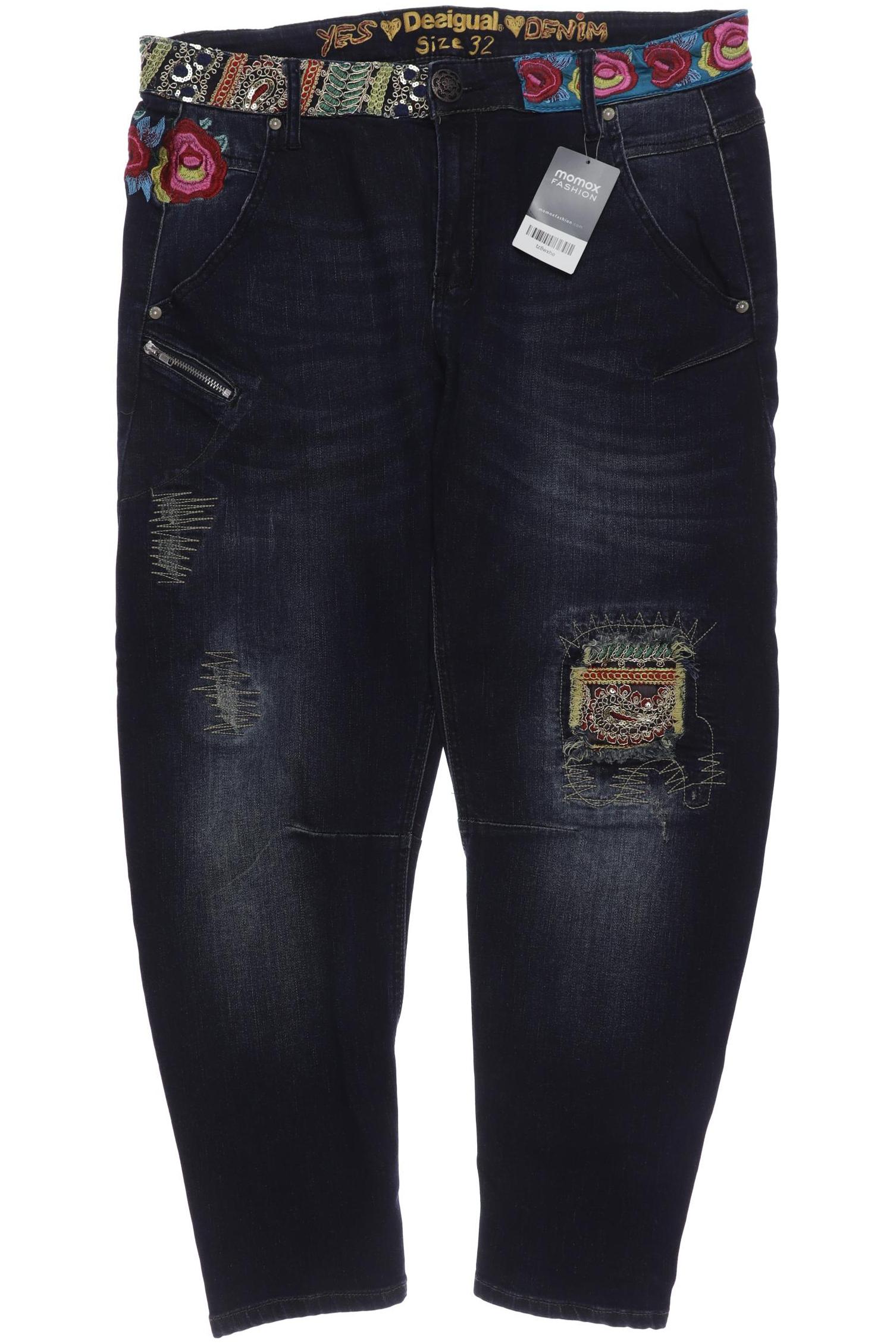 

Desigual Damen Jeans, marineblau, Gr. 32