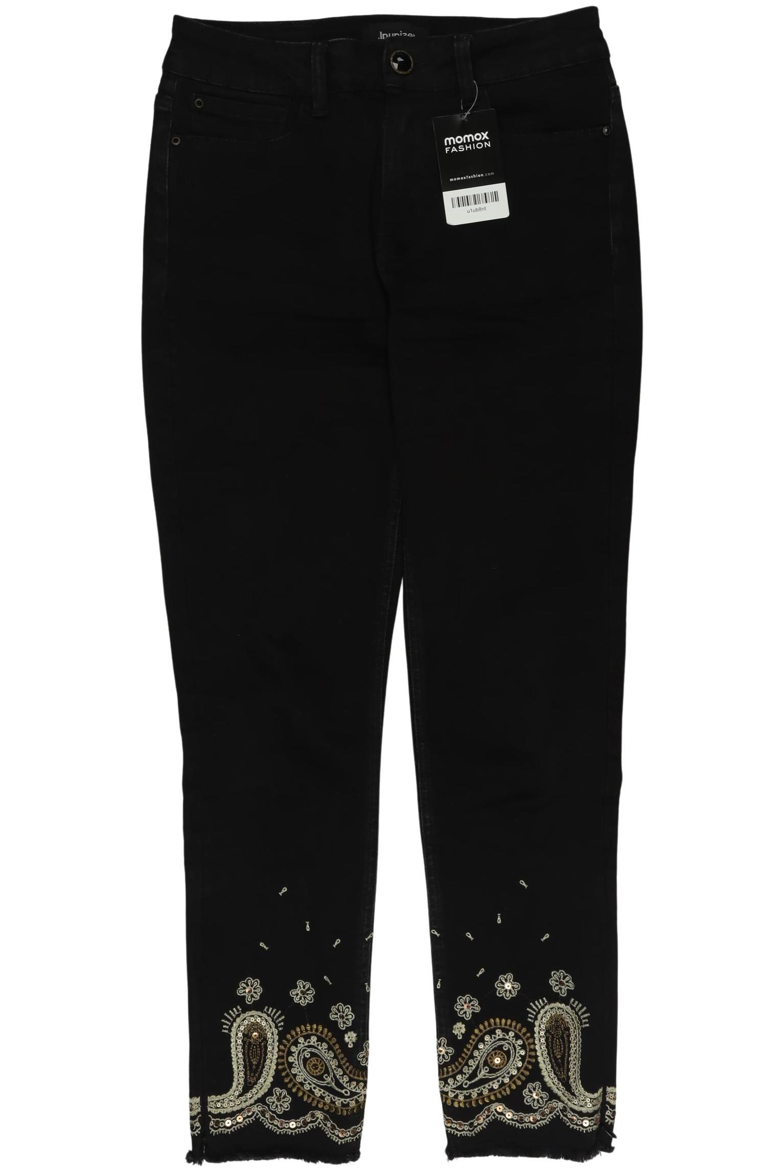 

Desigual Damen Jeans, schwarz, Gr. 26