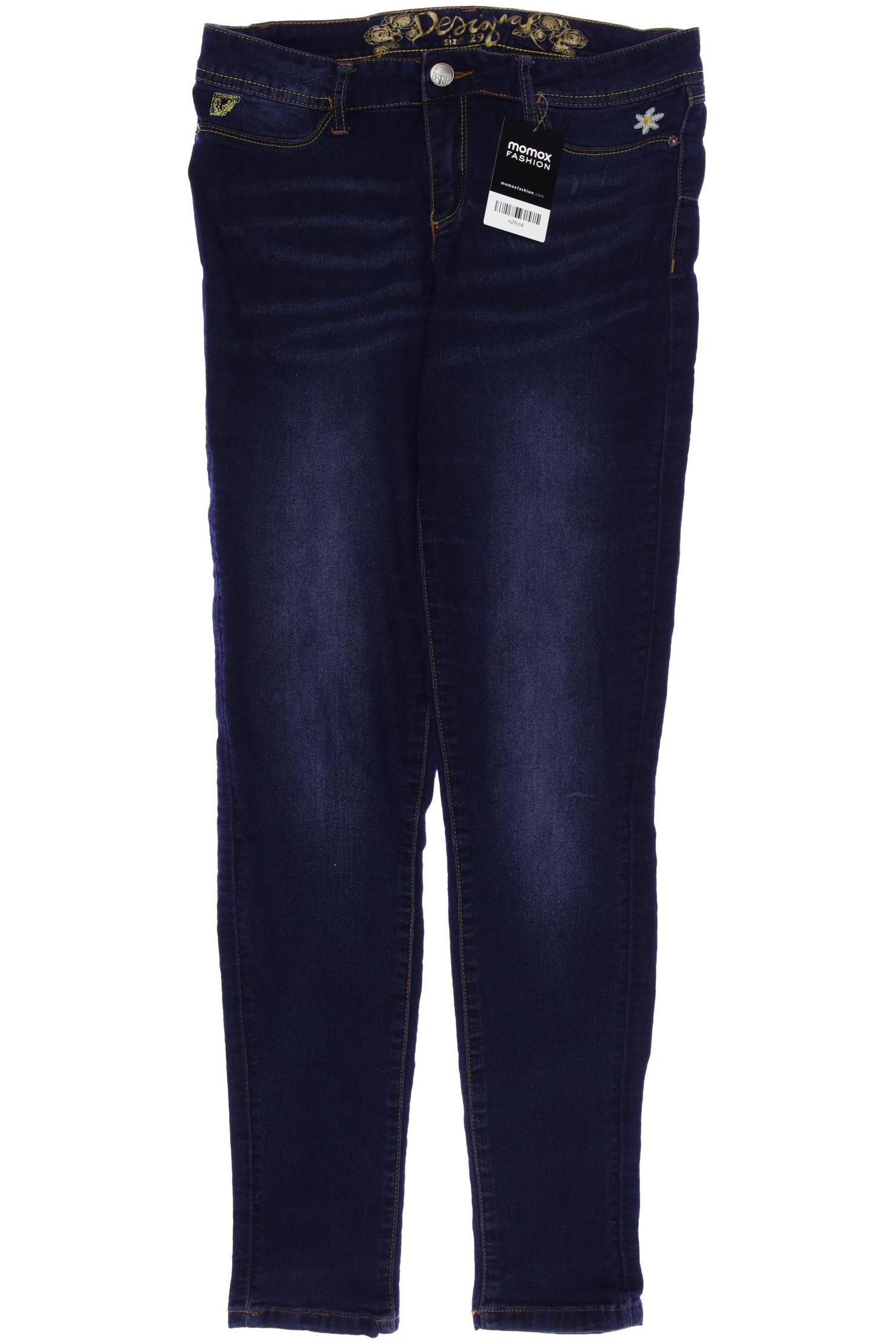 

Desigual Damen Jeans, marineblau, Gr. 29