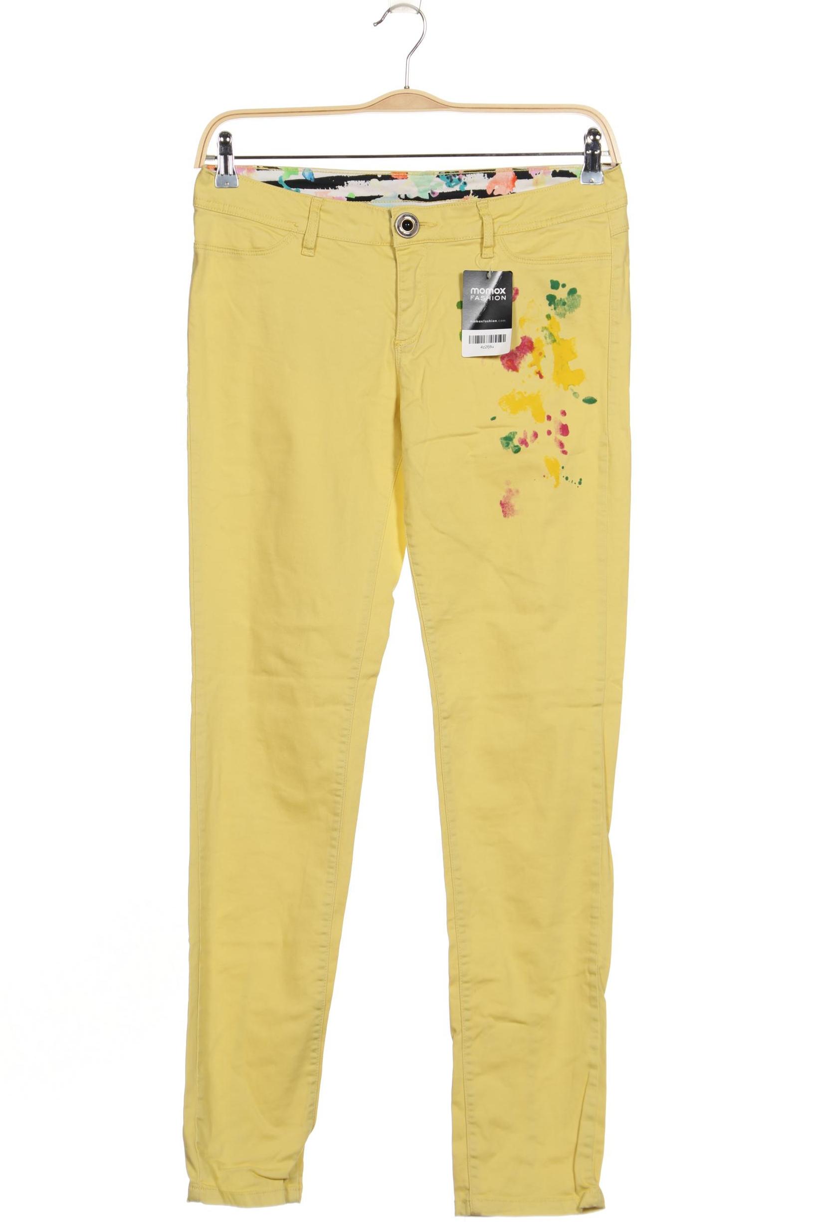 

Desigual Damen Jeans, gelb, Gr. 30