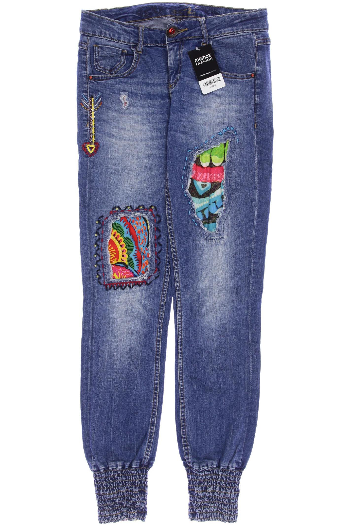

Desigual Damen Jeans, blau, Gr. 28