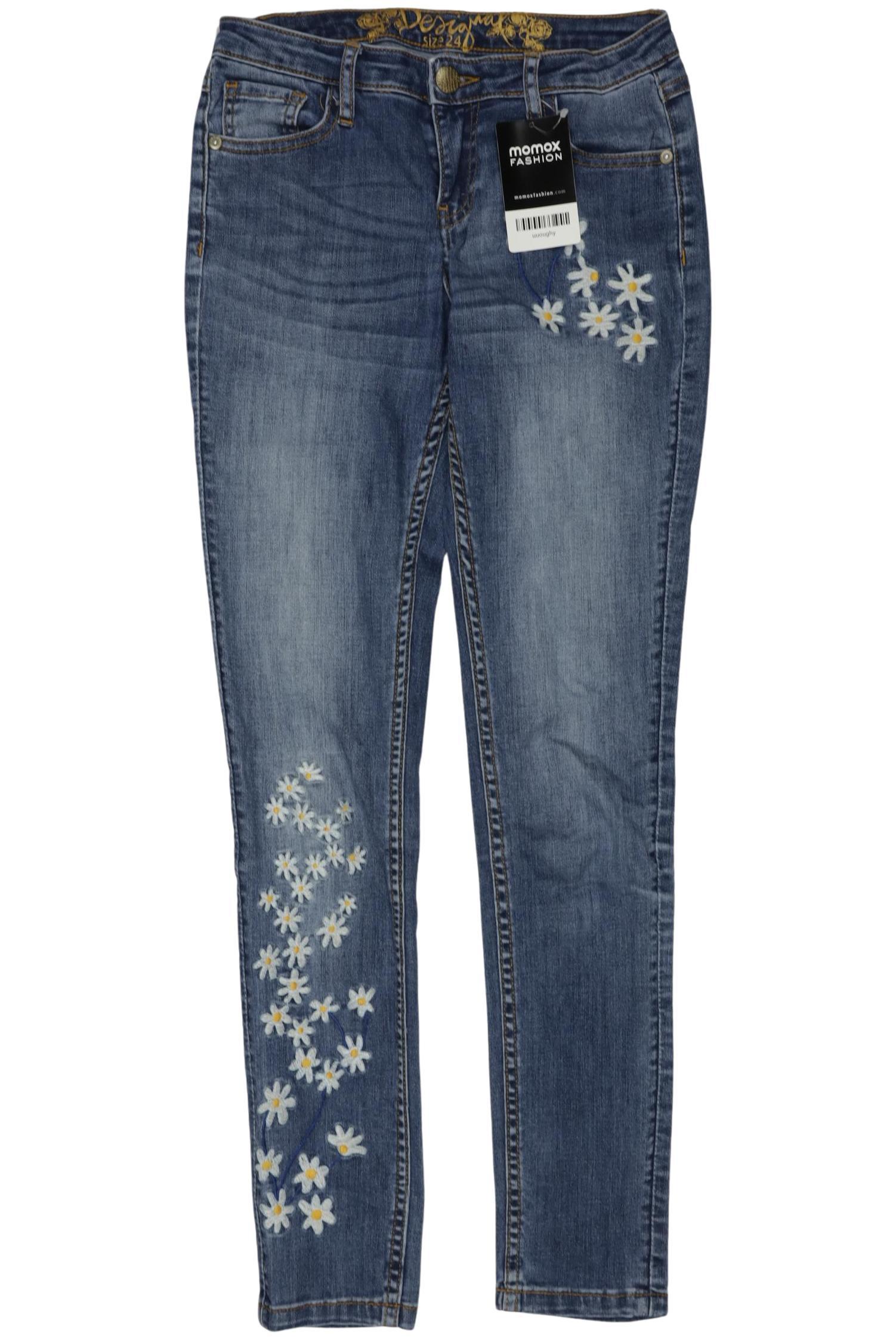 

Desigual Damen Jeans, blau, Gr. 24