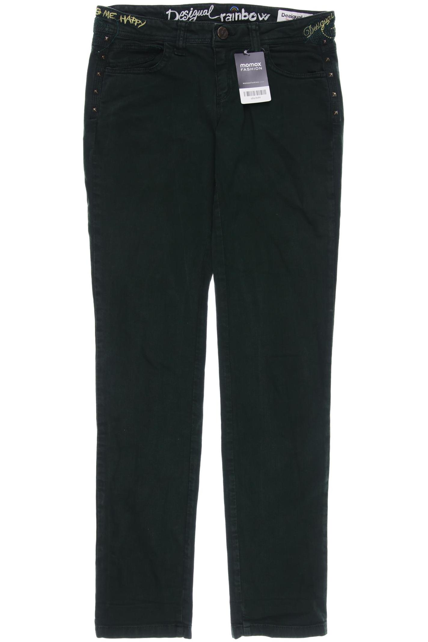 

Desigual Damen Jeans, grün, Gr. 40