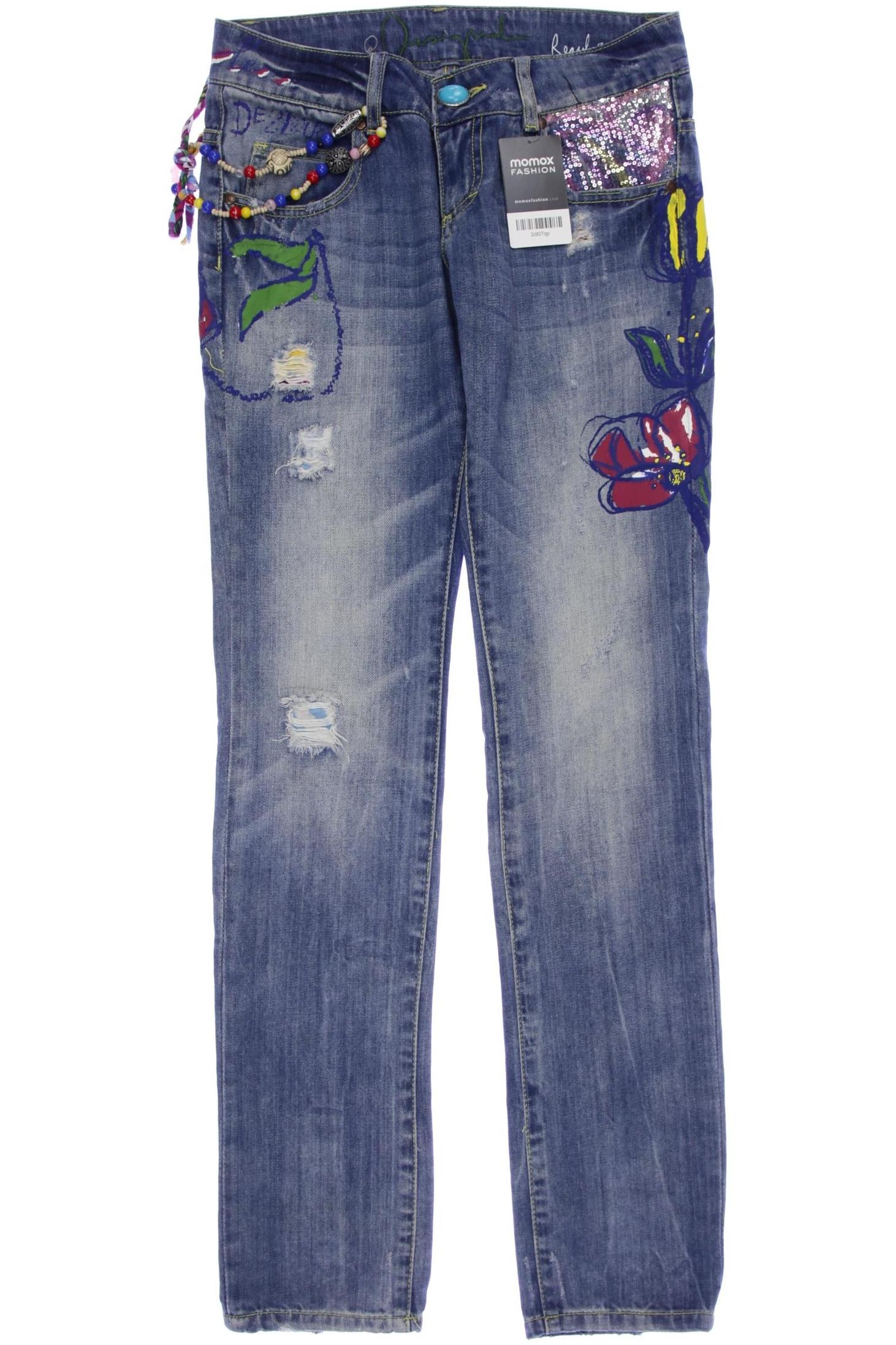 

Desigual Damen Jeans, blau, Gr. 28