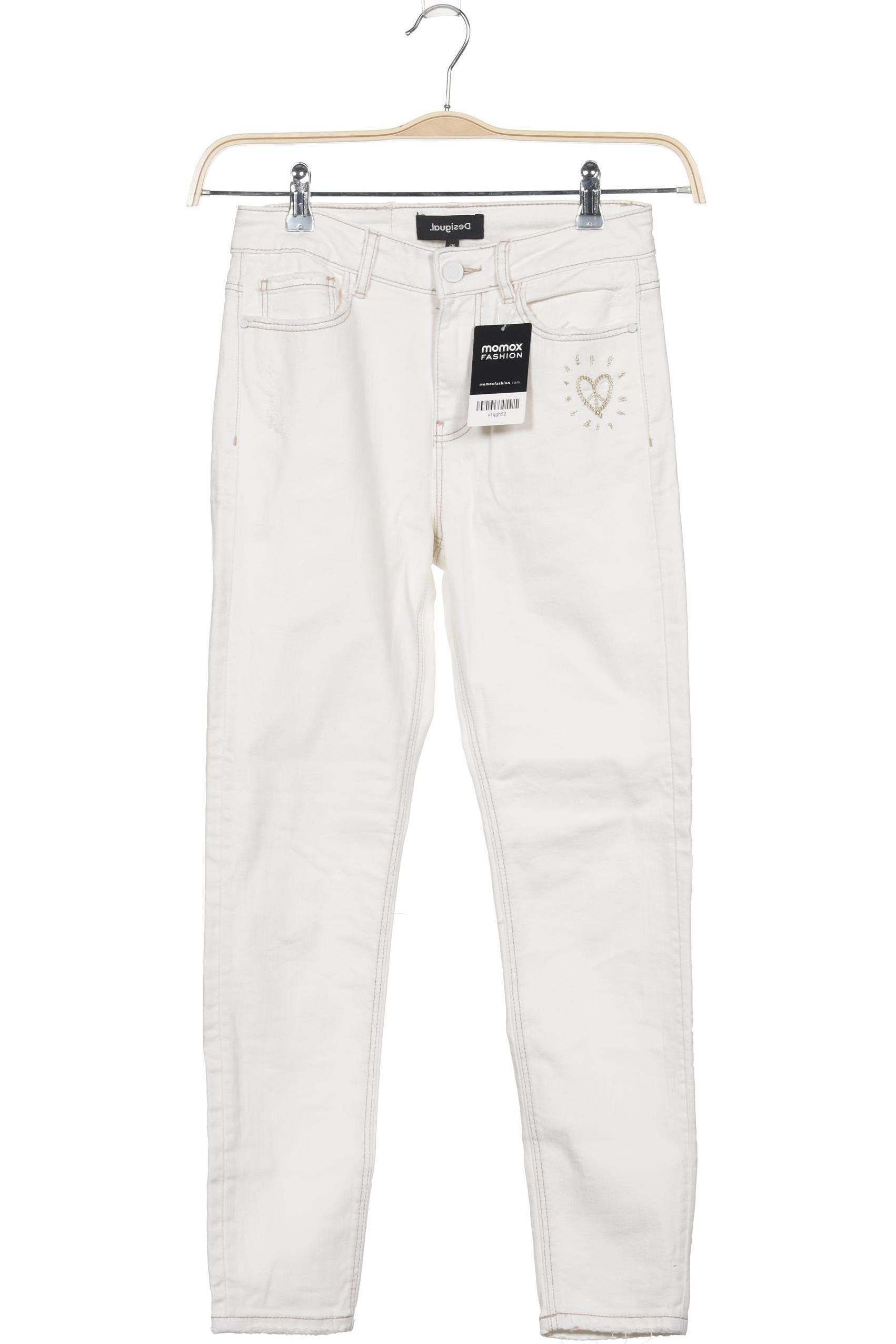 Thumbnail - Desigual Damen Jeans, cremeweiß, Gr. 28
