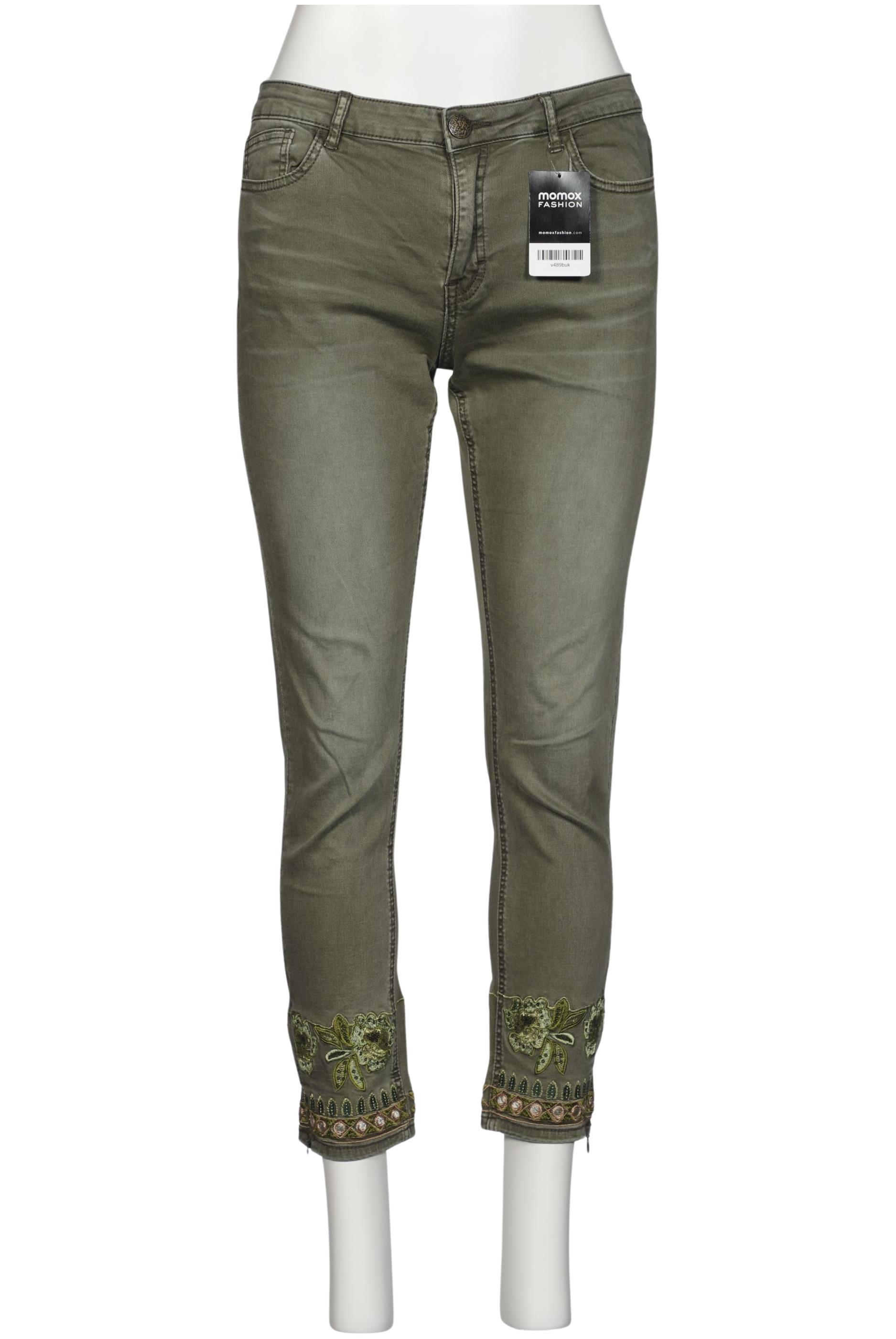 

Desigual Damen Jeans, grün, Gr. 42