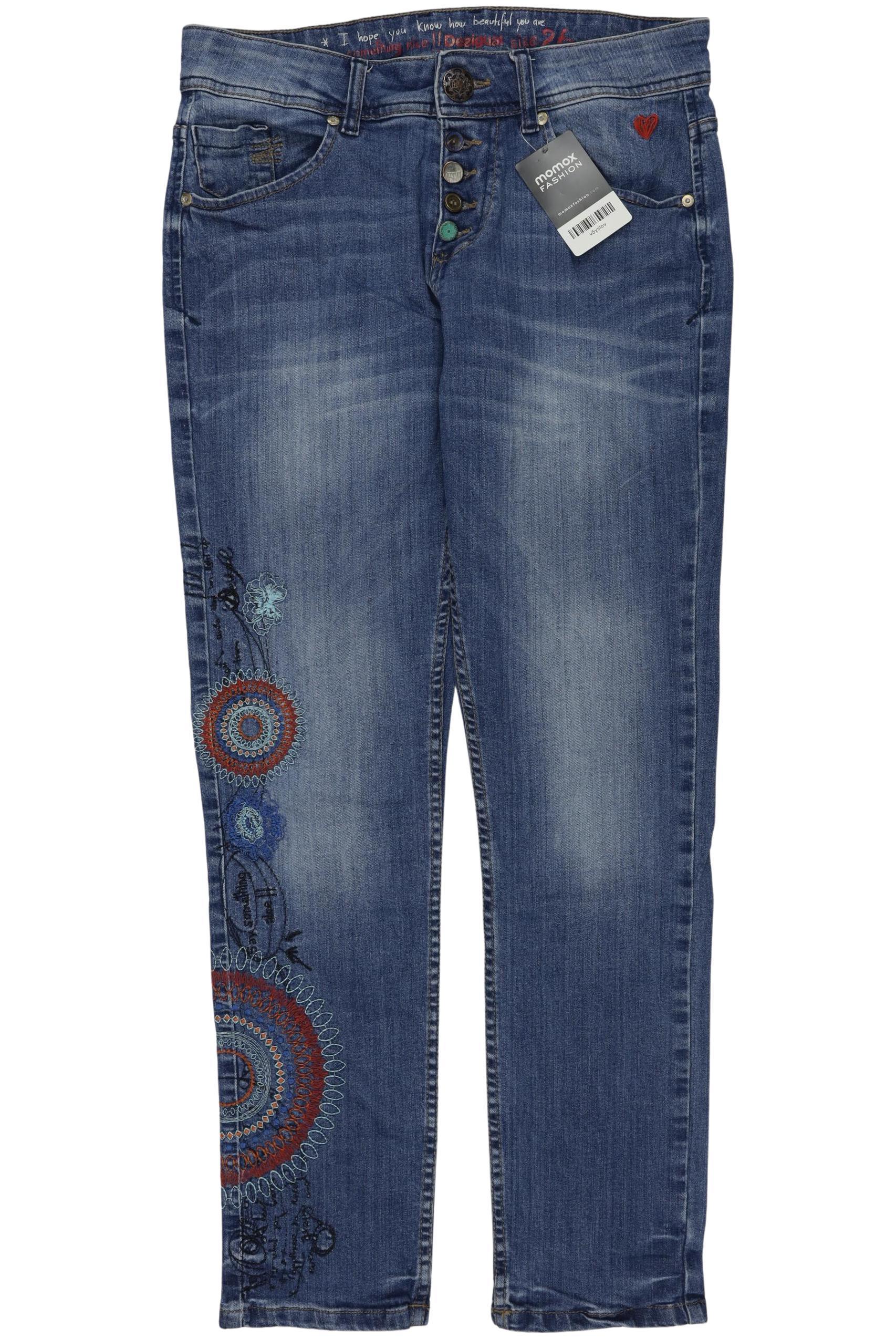 

Desigual Damen Jeans, blau, Gr. 26