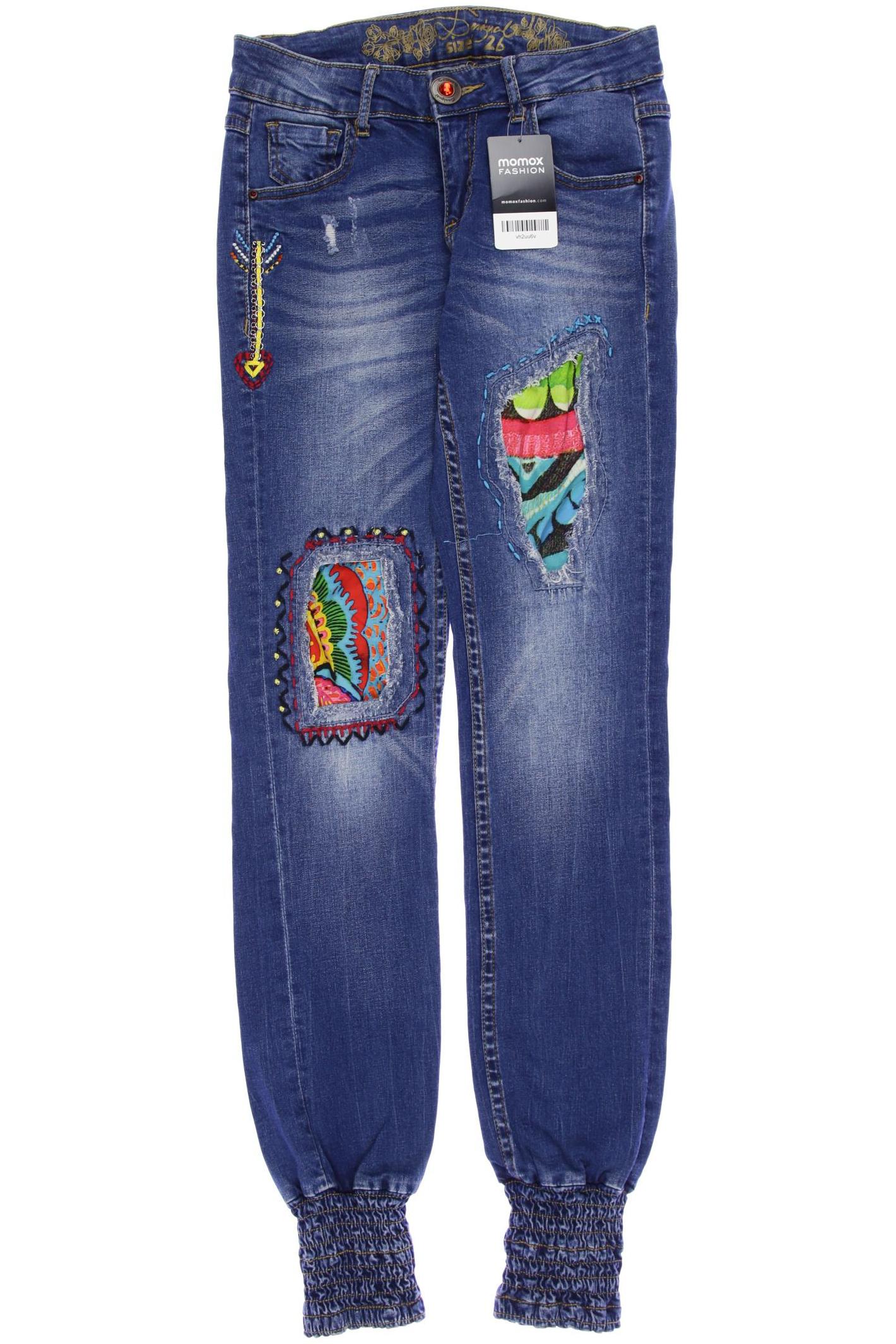 

Desigual Damen Jeans, blau, Gr. 26