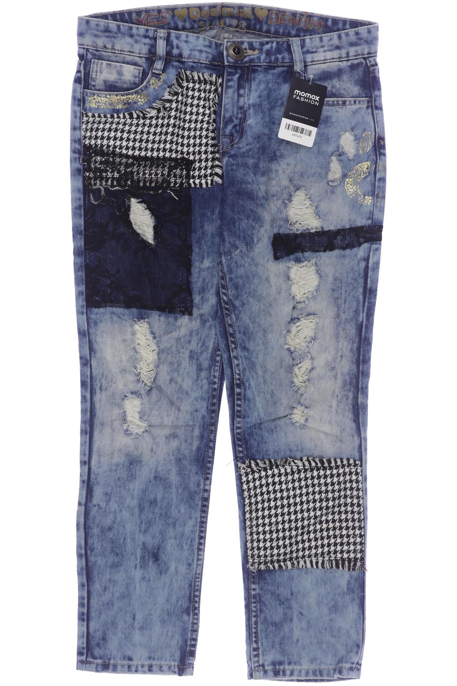 

Desigual Damen Jeans, blau, Gr. 28