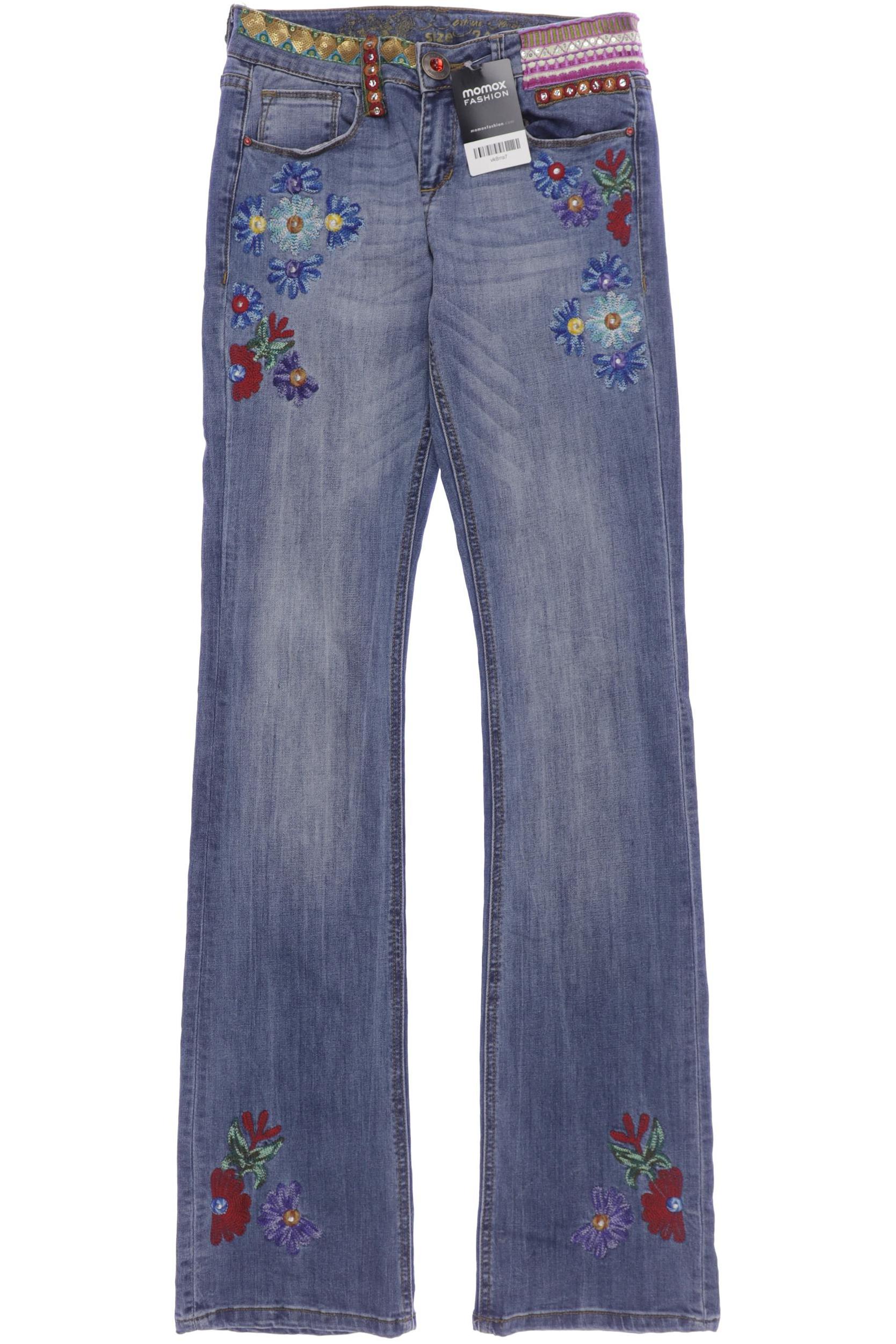 

Desigual Damen Jeans, blau, Gr. 24