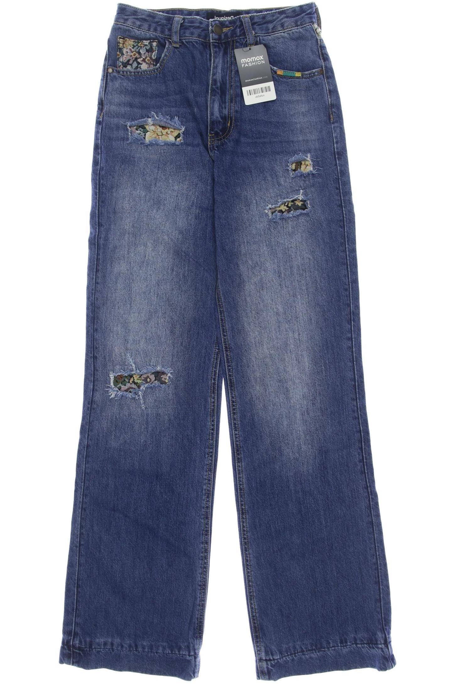 

Desigual Damen Jeans, blau, Gr. 34
