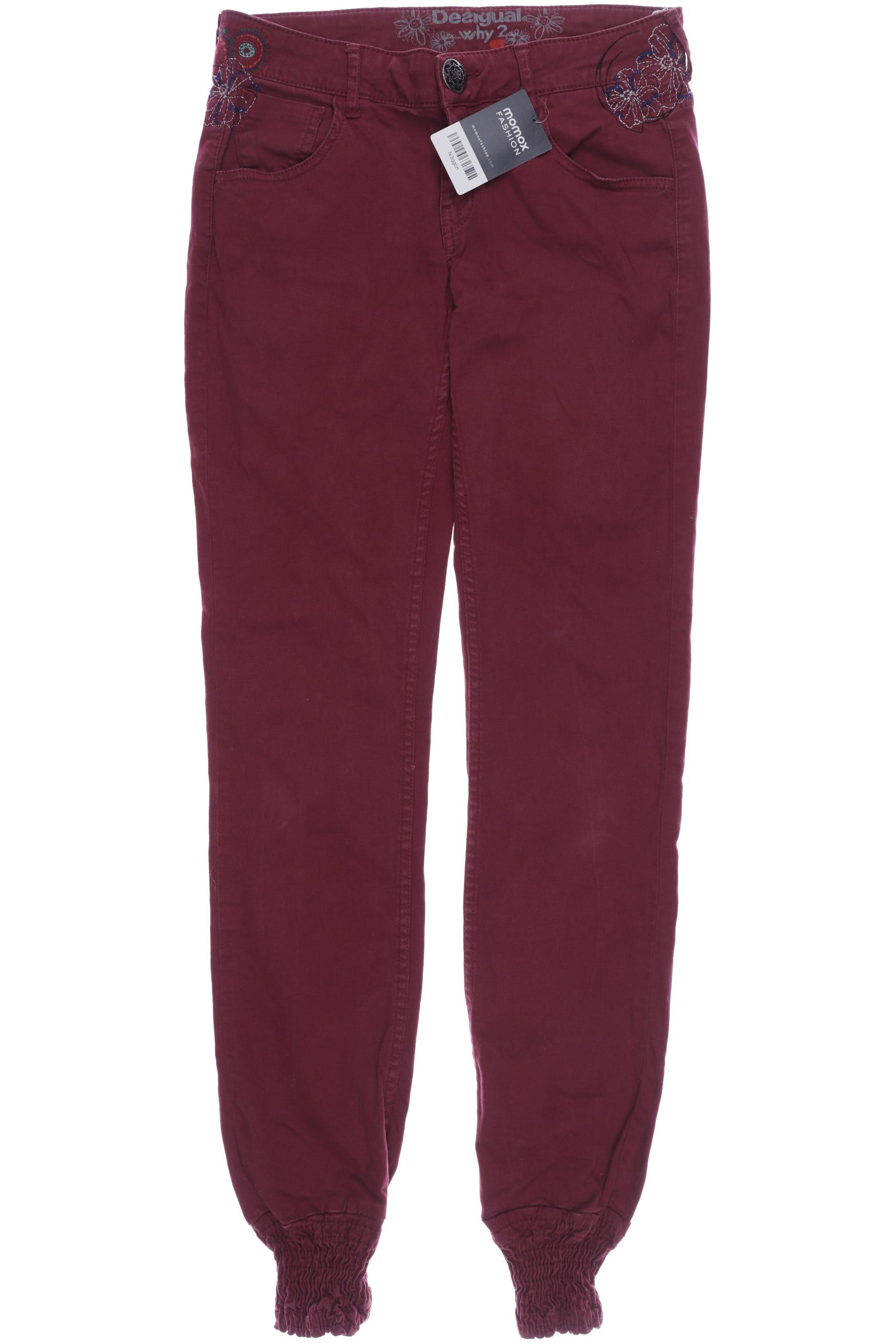 

Desigual Damen Jeans, bordeaux