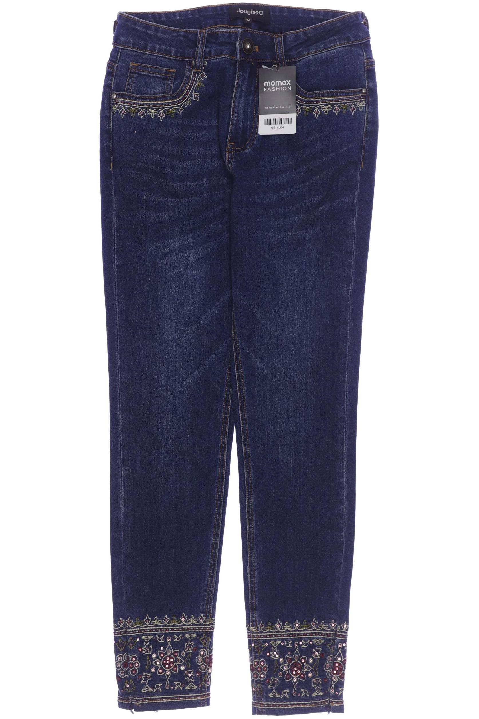 

Desigual Damen Jeans, blau, Gr. 26