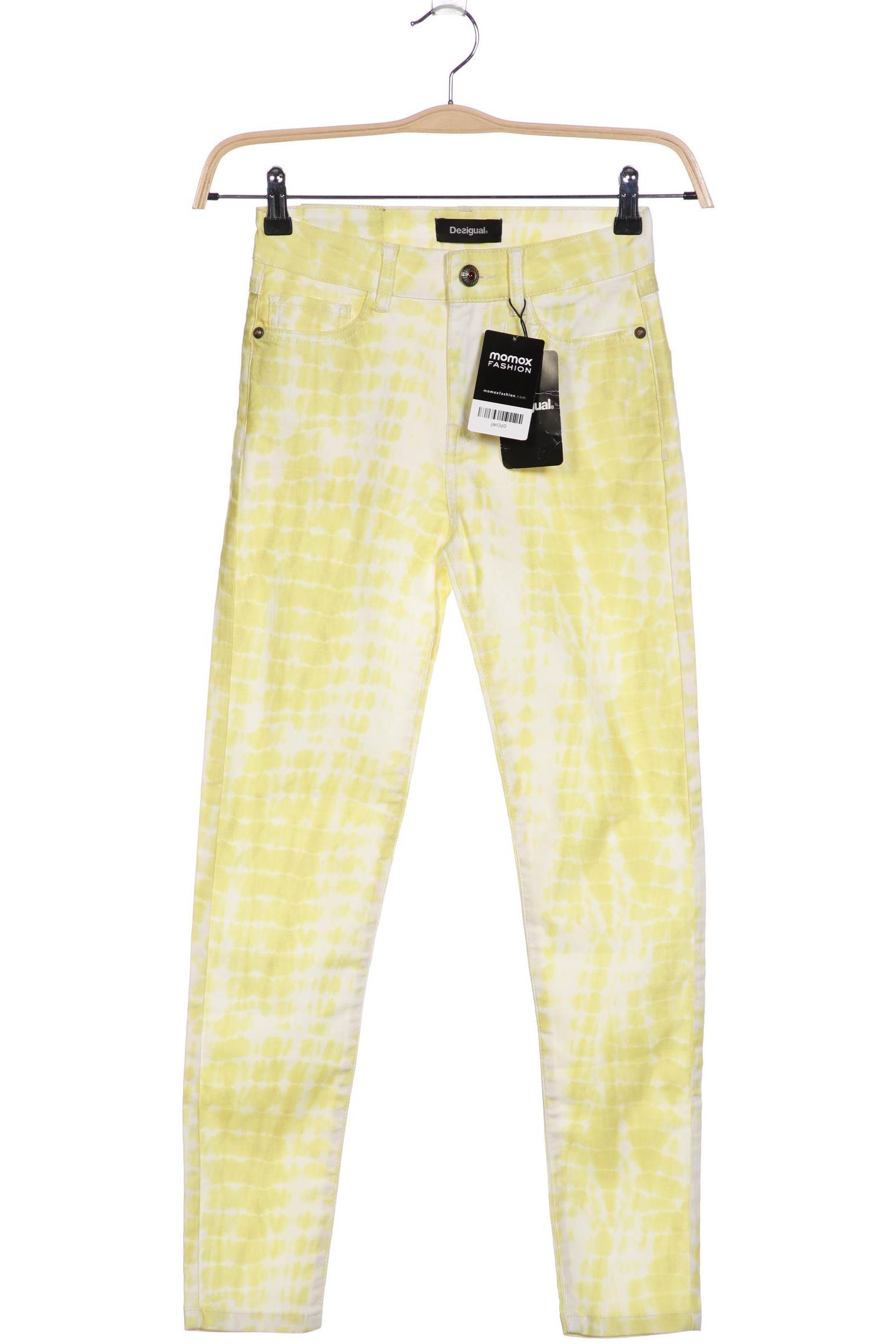 

Desigual Damen Jeans, gelb, Gr. 34