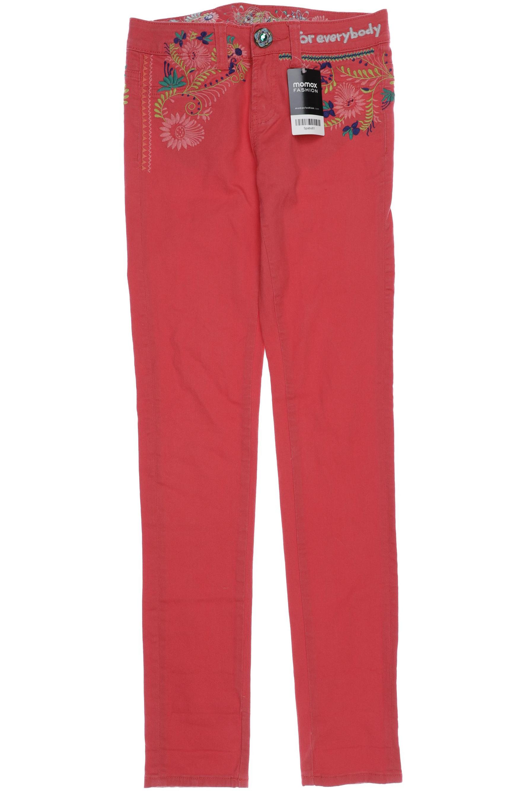 

Desigual Damen Jeans, rot, Gr. 26