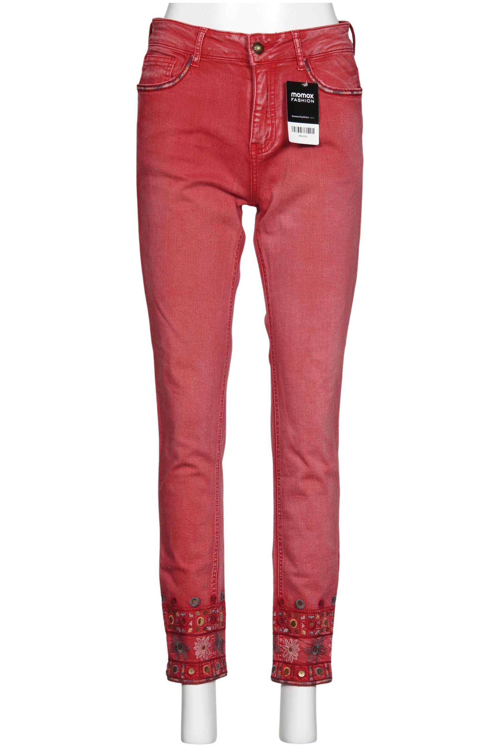 

Desigual Damen Jeans, rot, Gr. 38