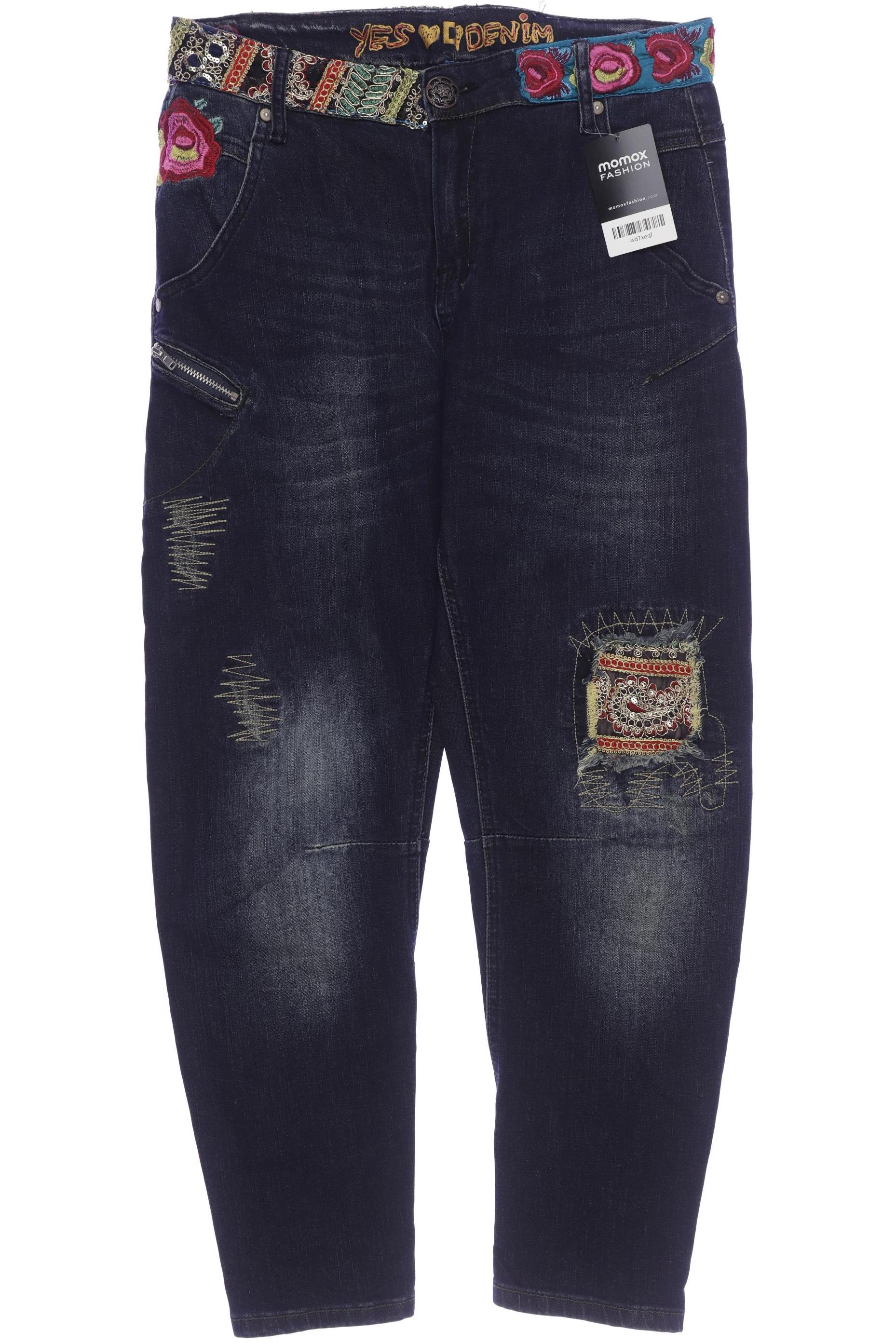 

Desigual Damen Jeans, marineblau, Gr. 30