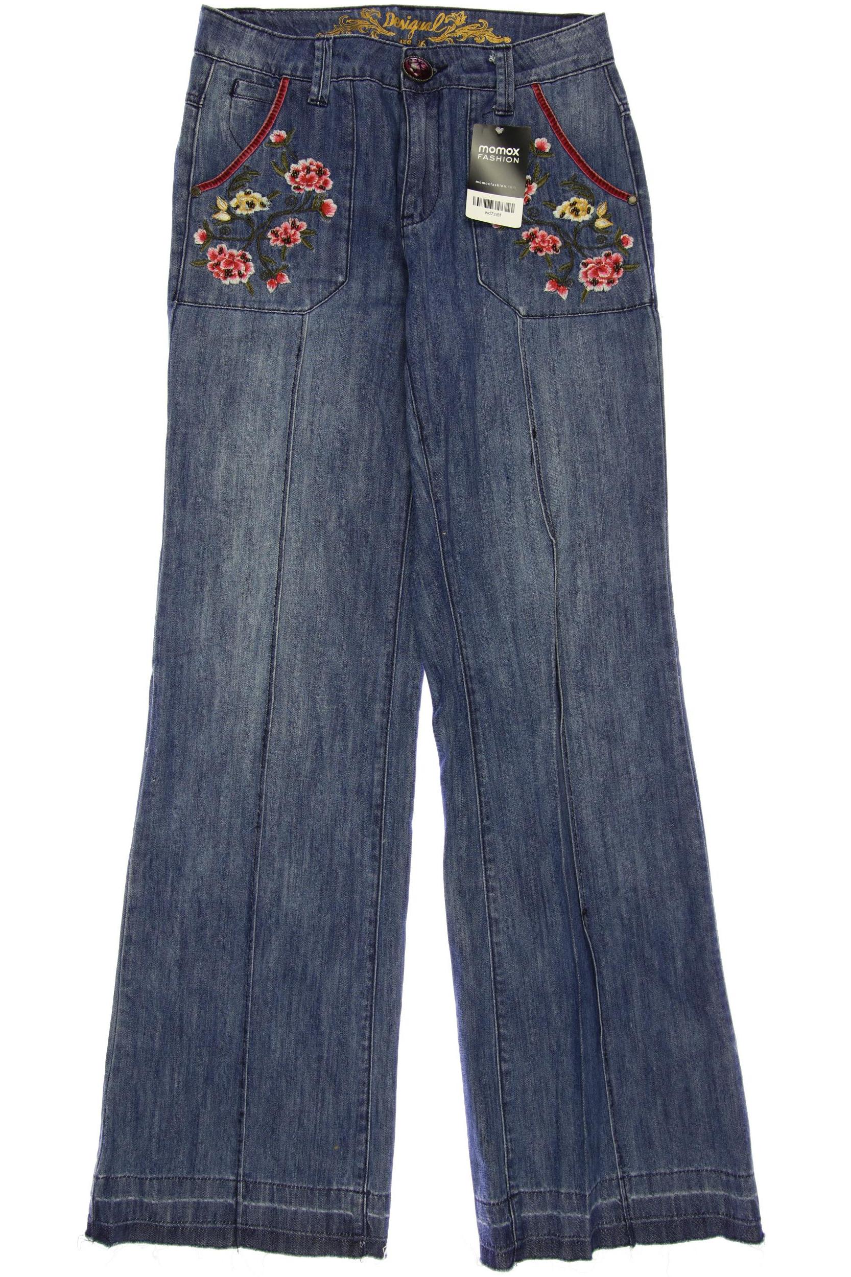 

Desigual Damen Jeans, blau, Gr. 26