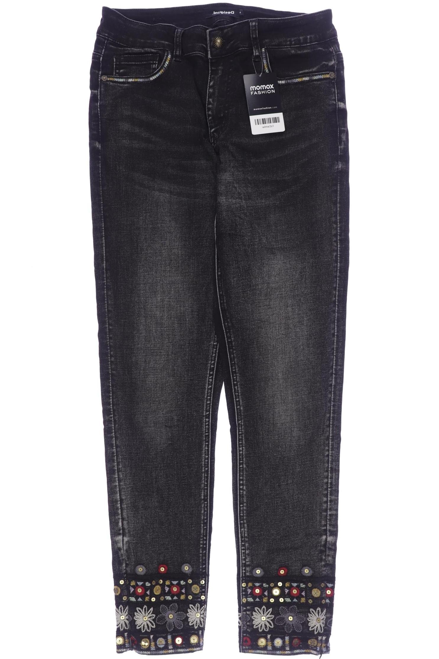 

Desigual Damen Jeans, grau, Gr. 38