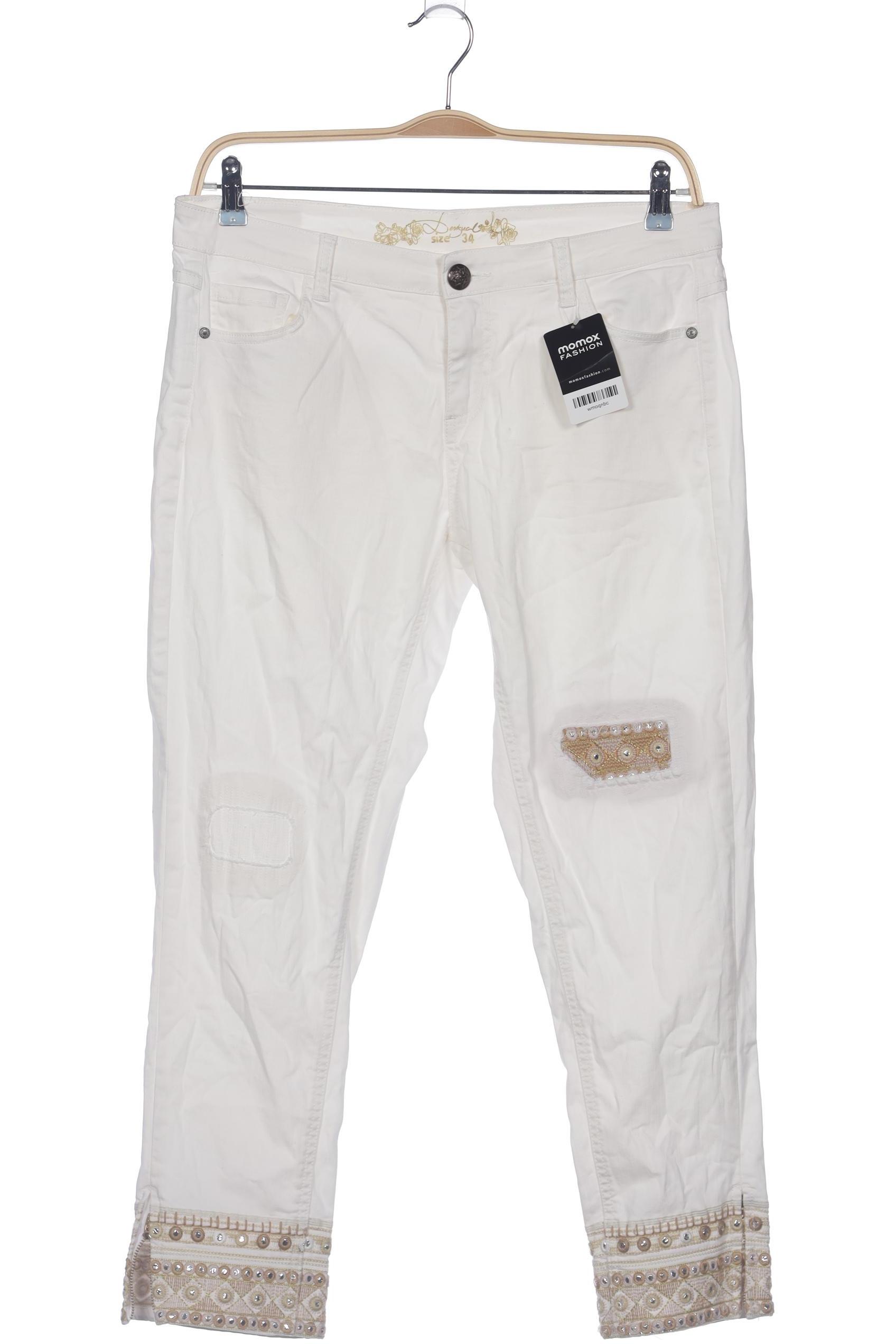 

Desigual Damen Jeans, weiß, Gr. 34