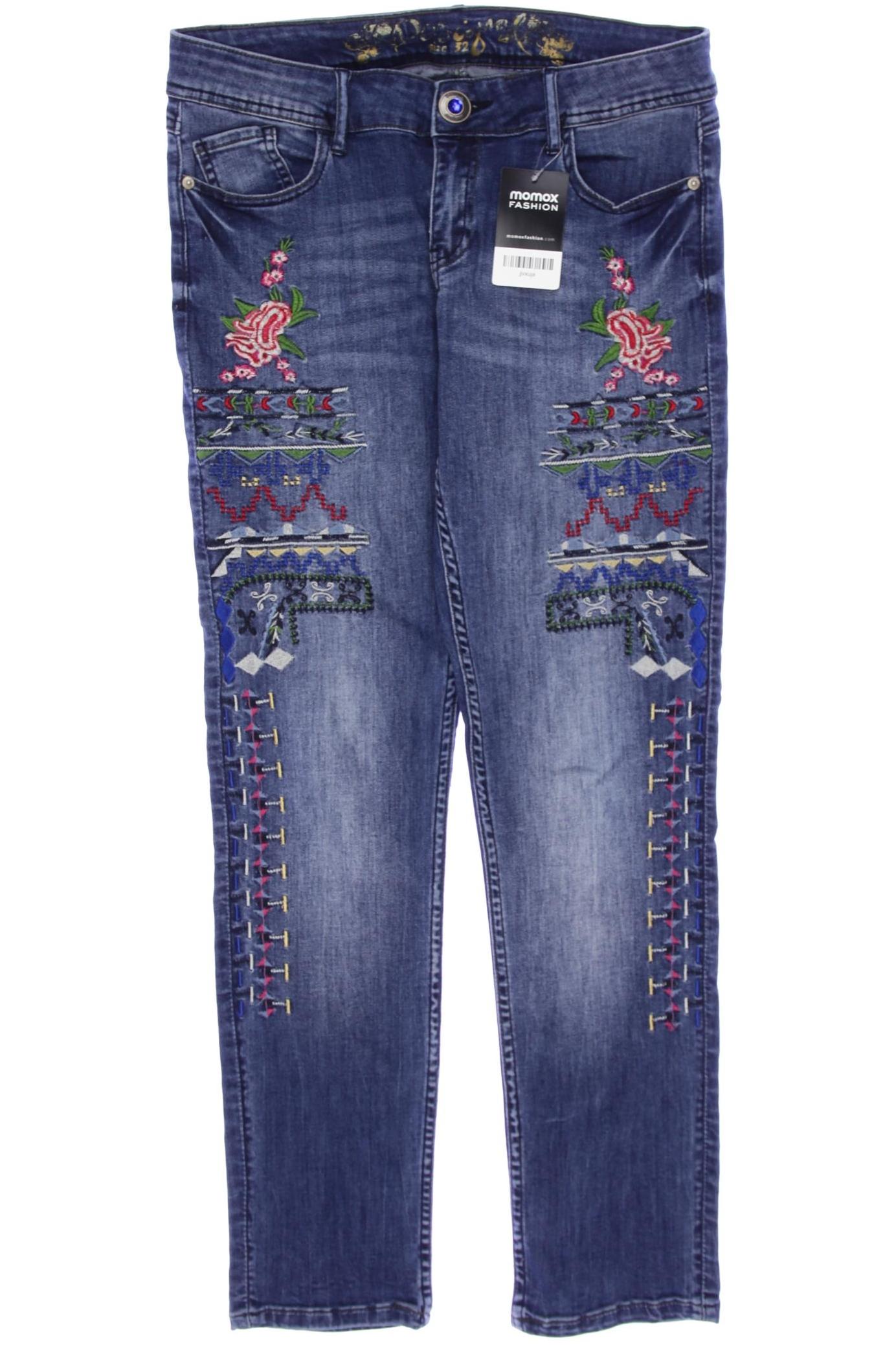

Desigual Damen Jeans, marineblau, Gr. 32