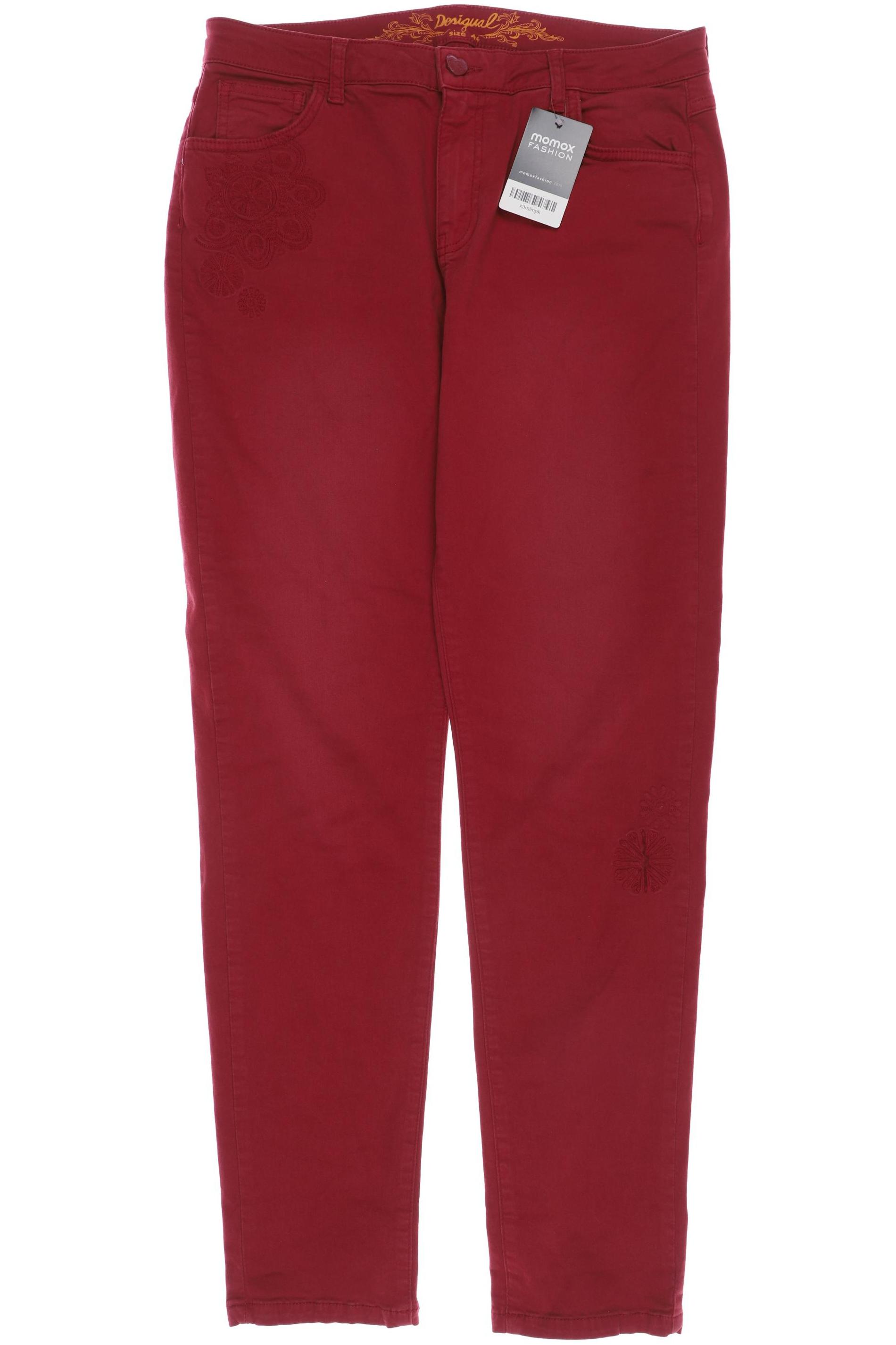 

Desigual Damen Jeans, rot