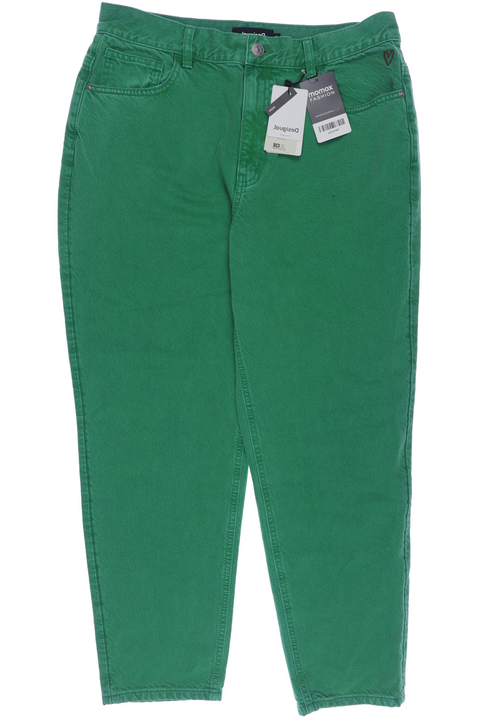 

Desigual Damen Jeans, grün, Gr. 44