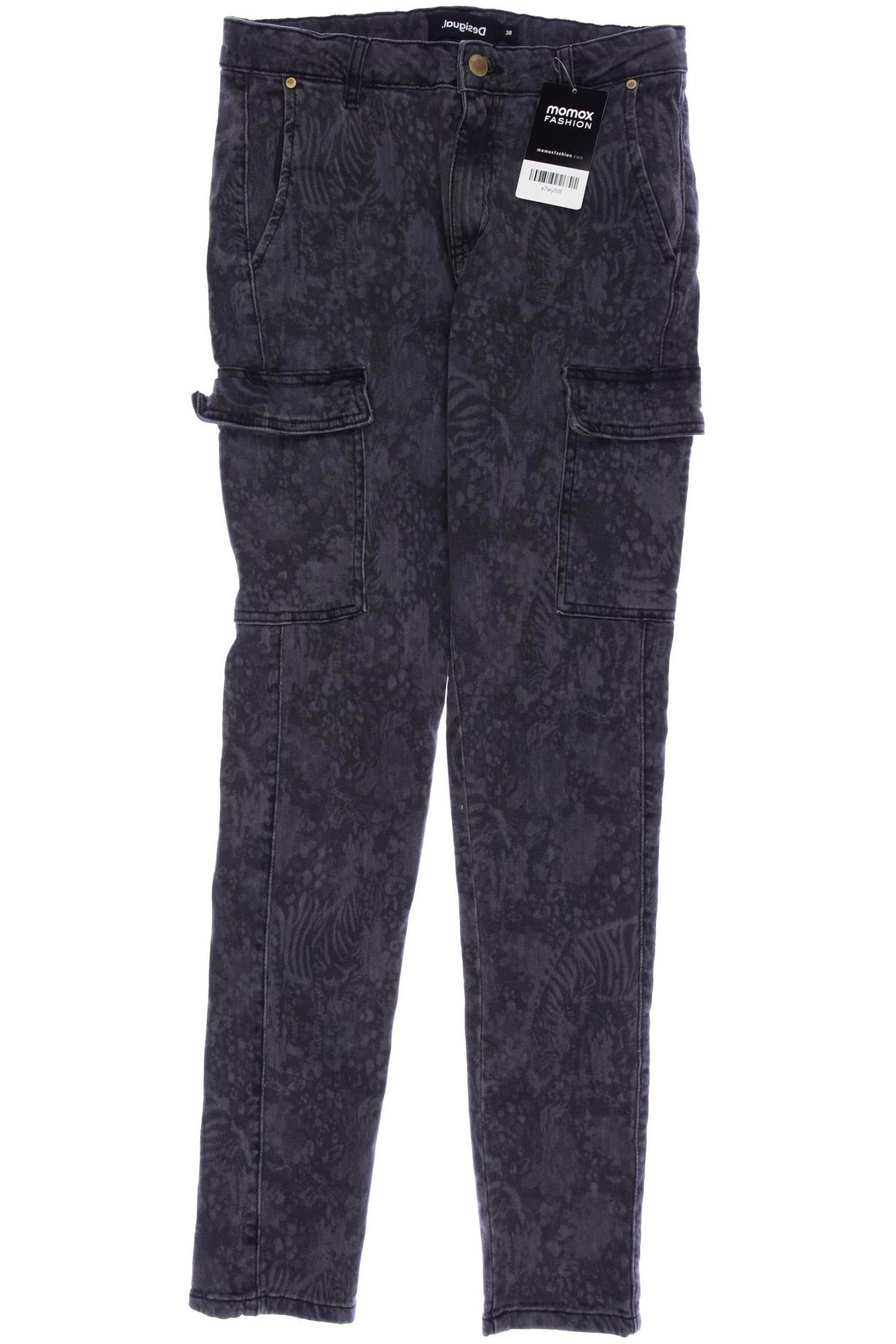 

Desigual Damen Jeans, grau, Gr. 38