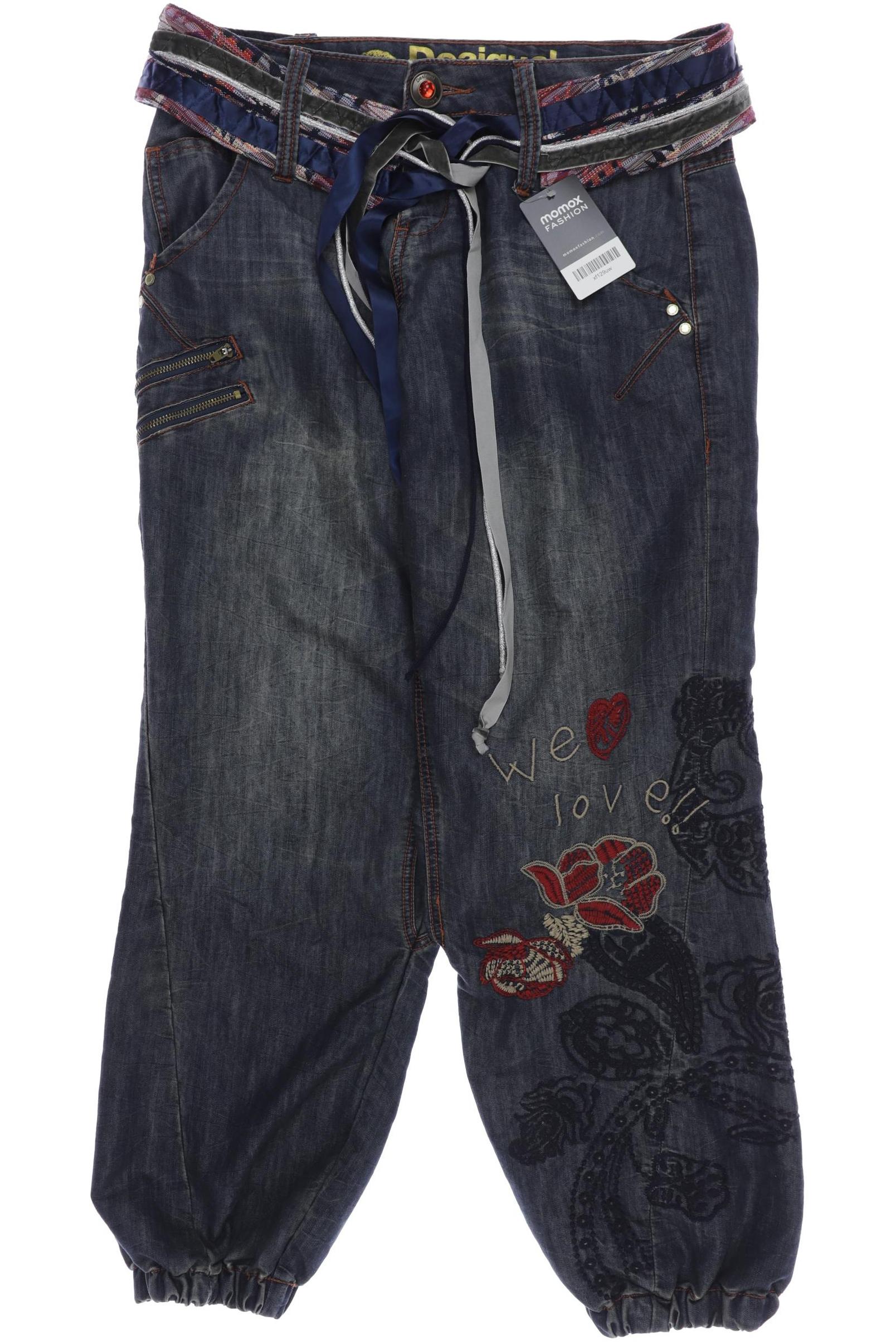 

Desigual Damen Jeans, marineblau, Gr. 30