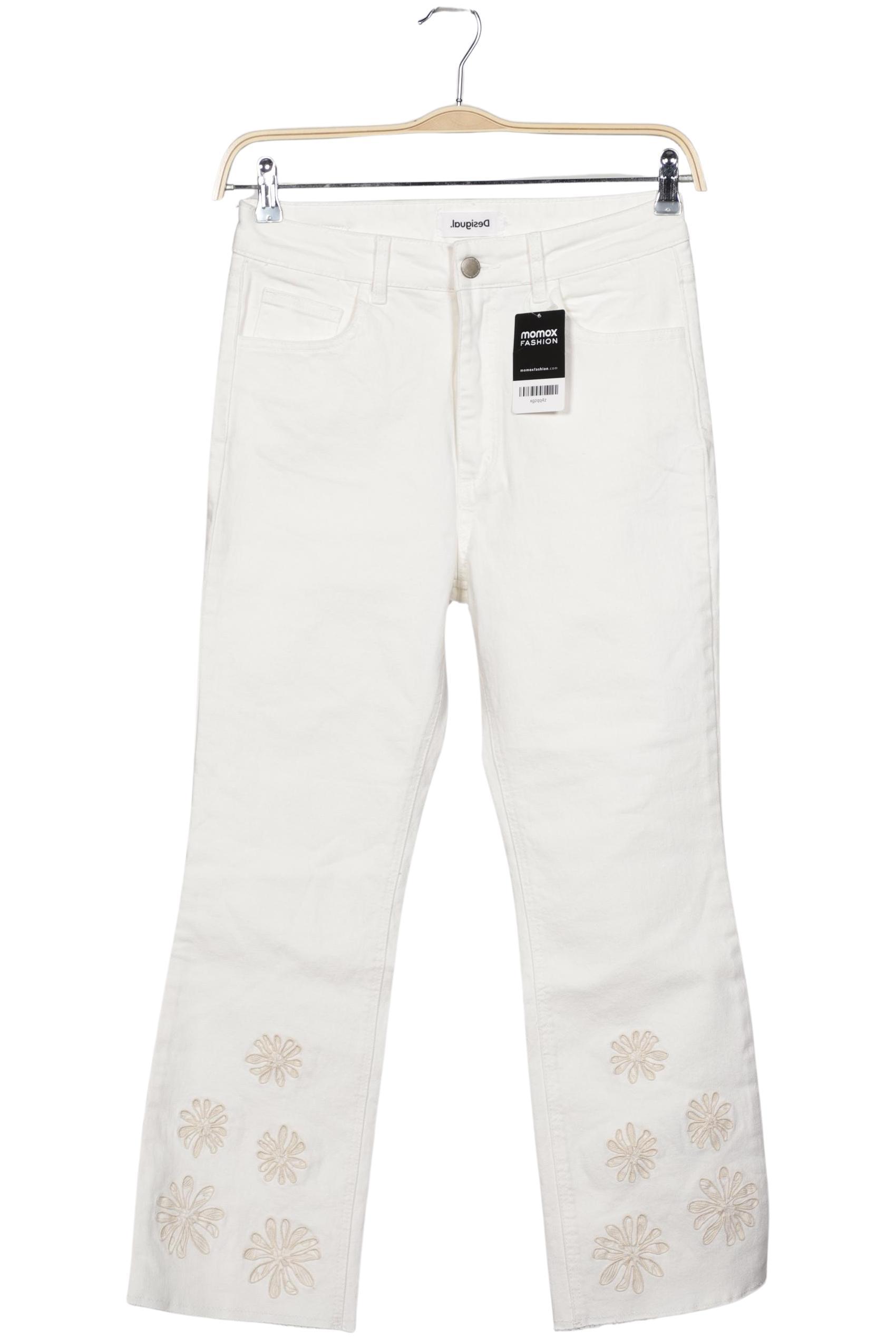 

Desigual Damen Jeans, cremeweiß, Gr. 29
