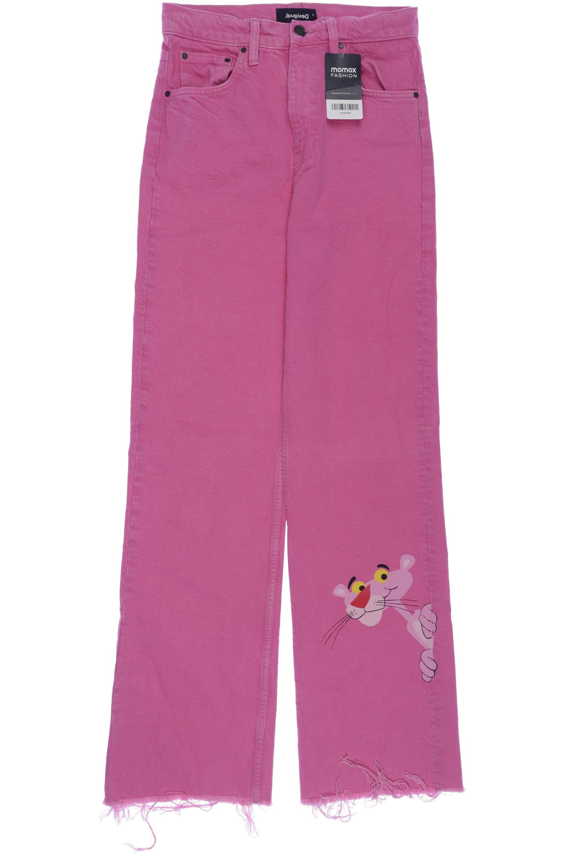 

Desigual Damen Jeans, pink, Gr. 36