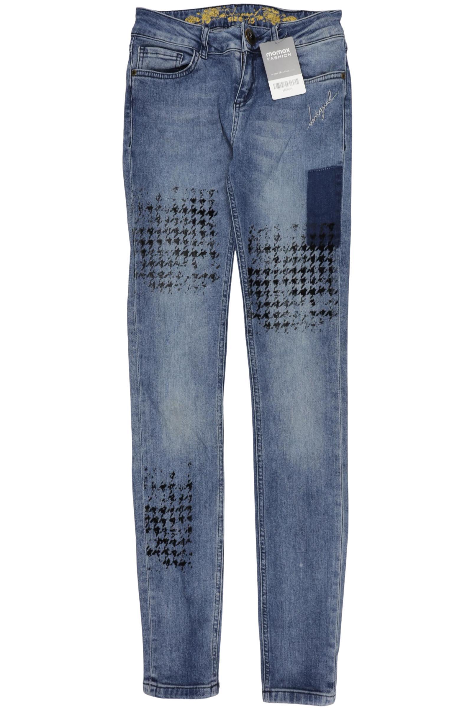 

Desigual Damen Jeans, blau, Gr. 25